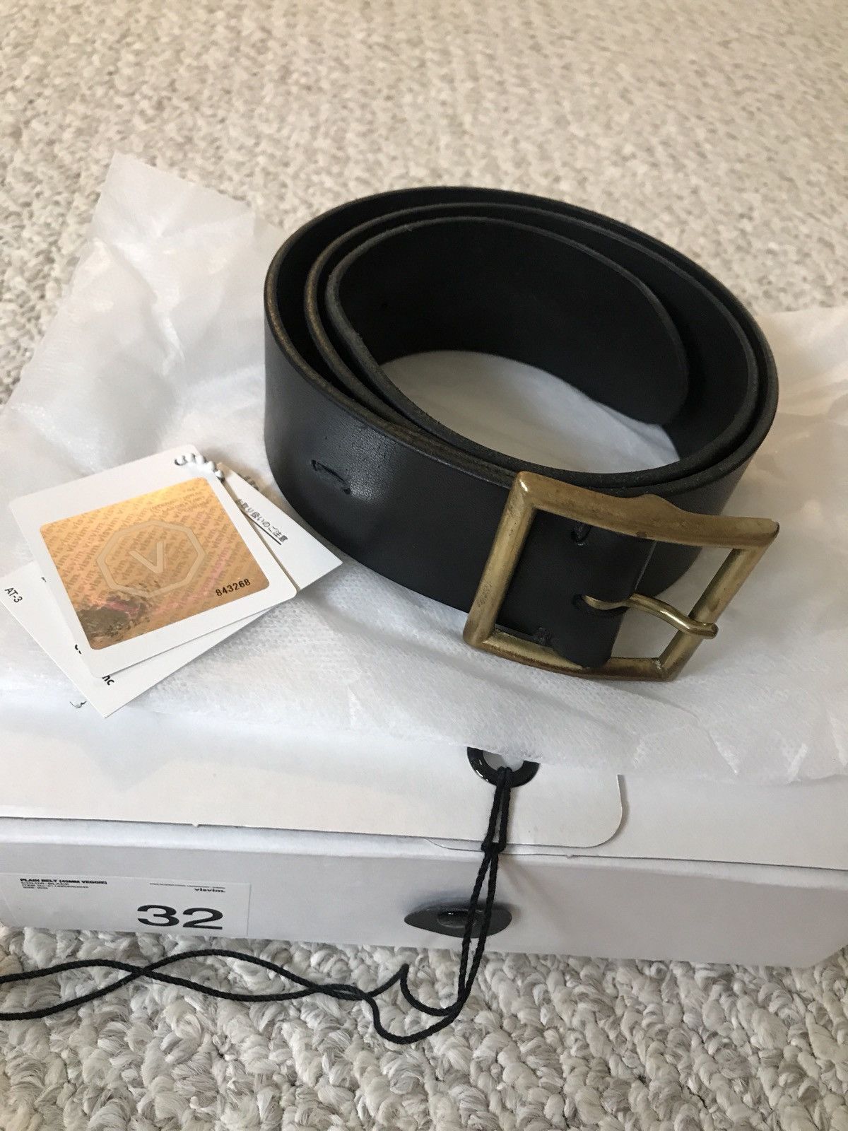 販売売り 32 | visvim | YOGI BELT 45MM VEGGIE - 小物