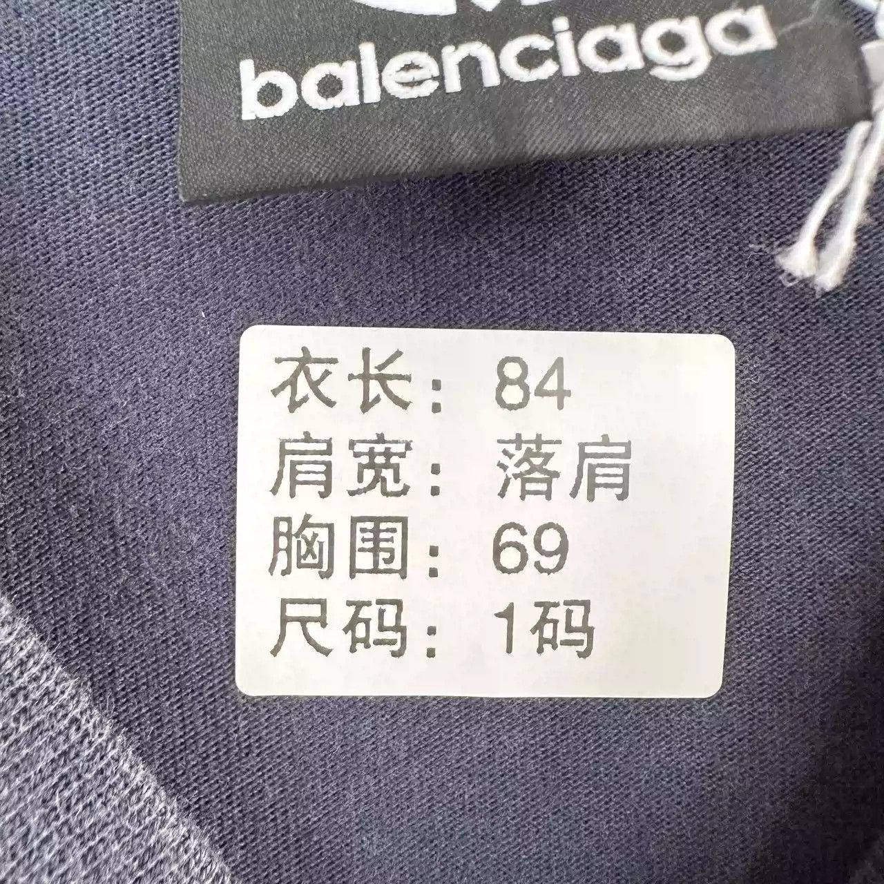 Balenciaga Balenciaga X Adidas Joint Logo Printed Striped Edge Color Matching Round Neck Short-sleeved T-shirt Size US S / EU 44-46 / 1 - 8 Thumbnail