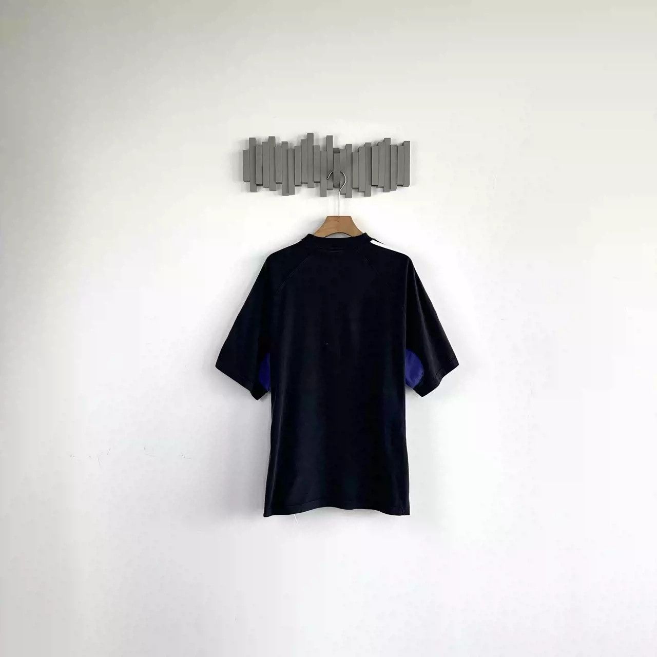 Balenciaga Balenciaga X Adidas Joint Logo Printed Striped Edge Color Matching Round Neck Short-sleeved T-shirt Size US S / EU 44-46 / 1 - 2 Thumbnail