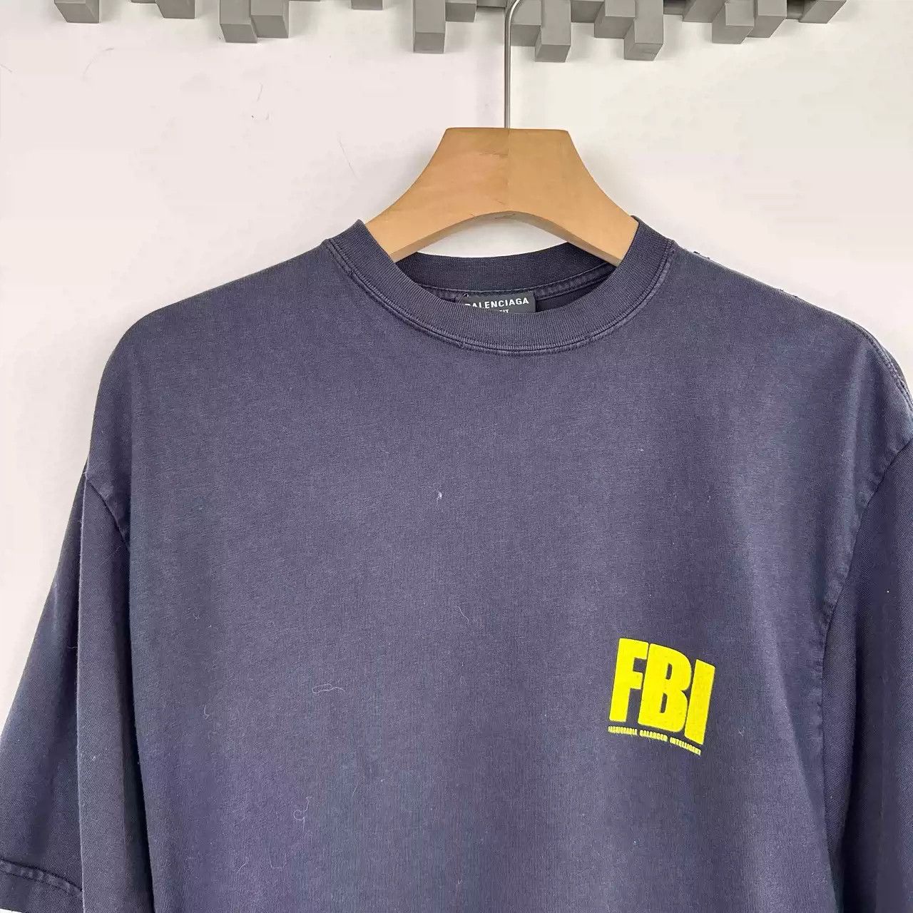Balenciaga Balenciaga SS22 Printed Logo Crew Neck Short Sleeve T-shirt Size US L / EU 52-54 / 3 - 4 Thumbnail