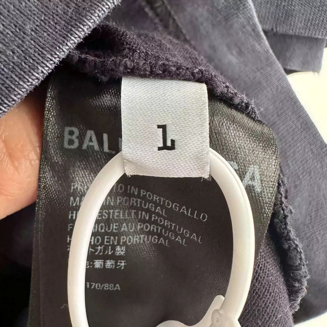 Balenciaga Balenciaga SS22 Printed Logo Crew Neck Short Sleeve T-shirt Size US L / EU 52-54 / 3 - 7 Thumbnail