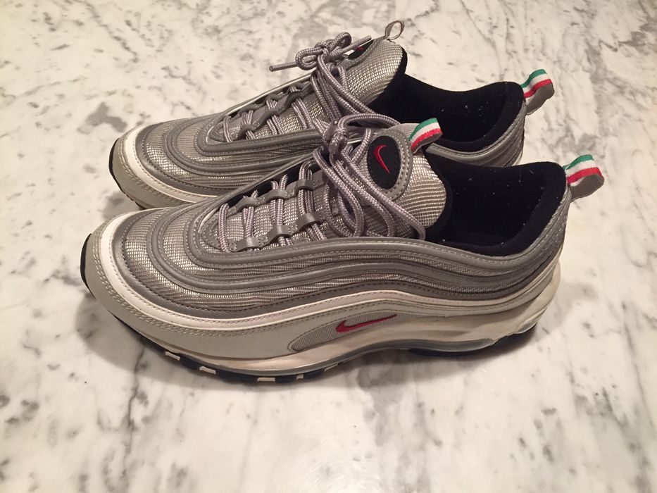 Air max 97 hot sale italy silver