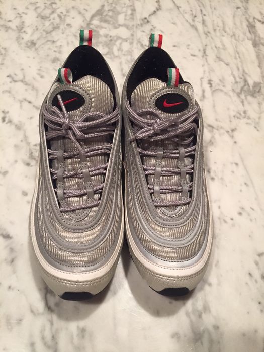 Air max 97 silver best sale bullet italy