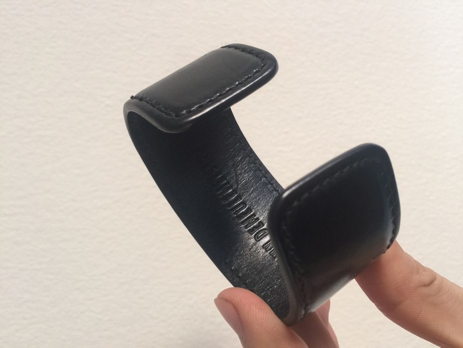 Ann Demeulemeester leather cuff | Grailed