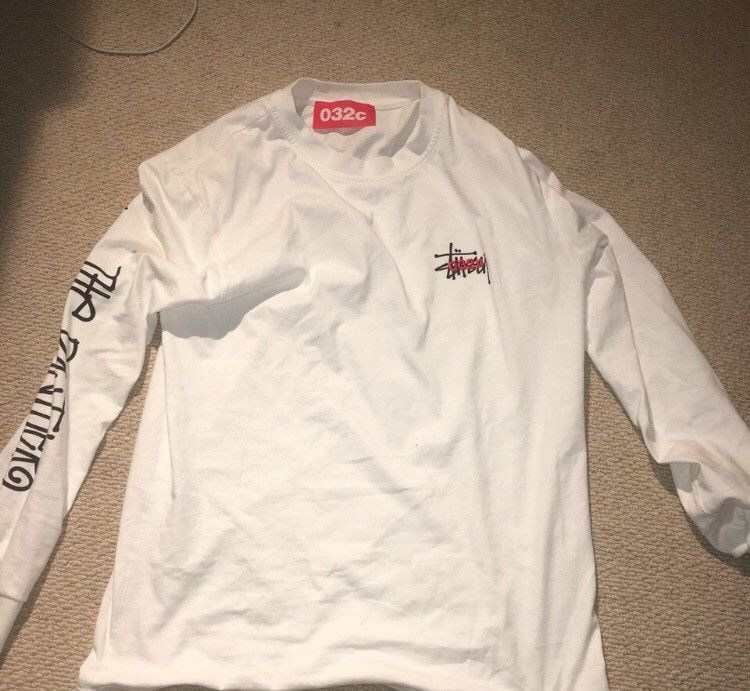 032c Stussy 032c X Stussy Longsleeve Grailed