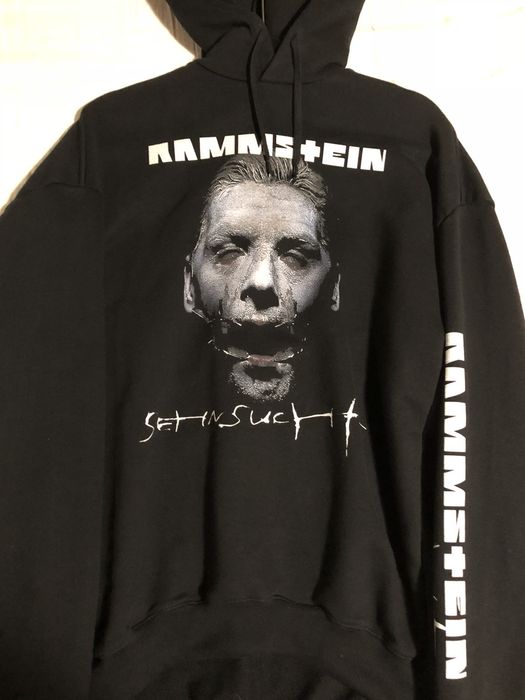 Vetements rammstein online hoodie