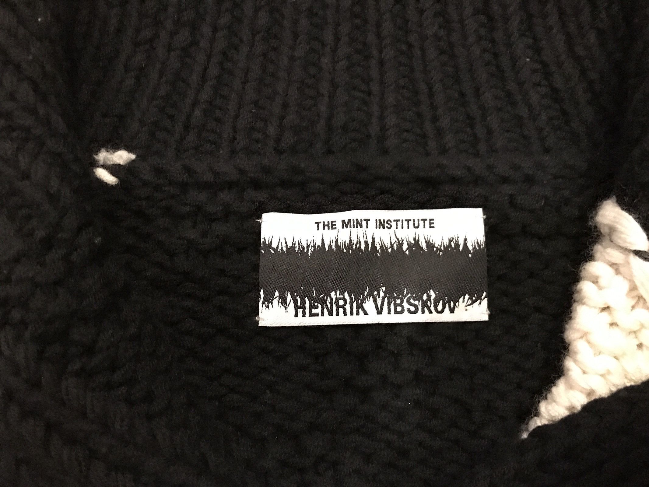 Henrik Vibskov Mint Institute Knitted LEGO Cardigan Size US M / EU 48-50 / 2 - 7 Thumbnail