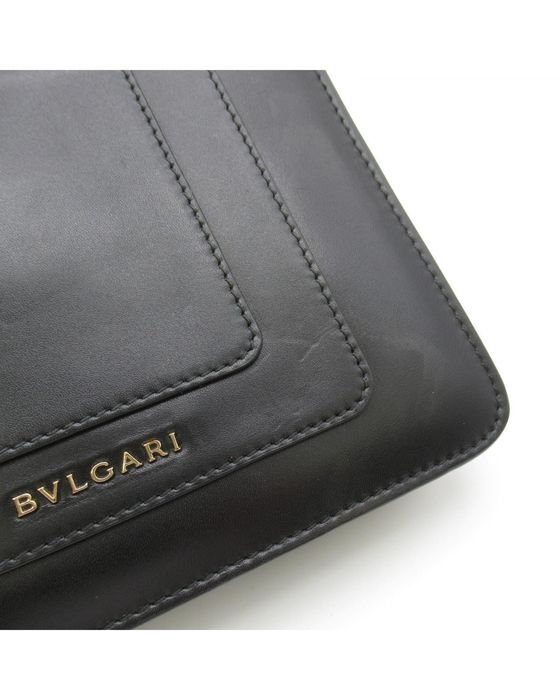 Bvlgari Leather Crossbody Bag in Black | Grailed