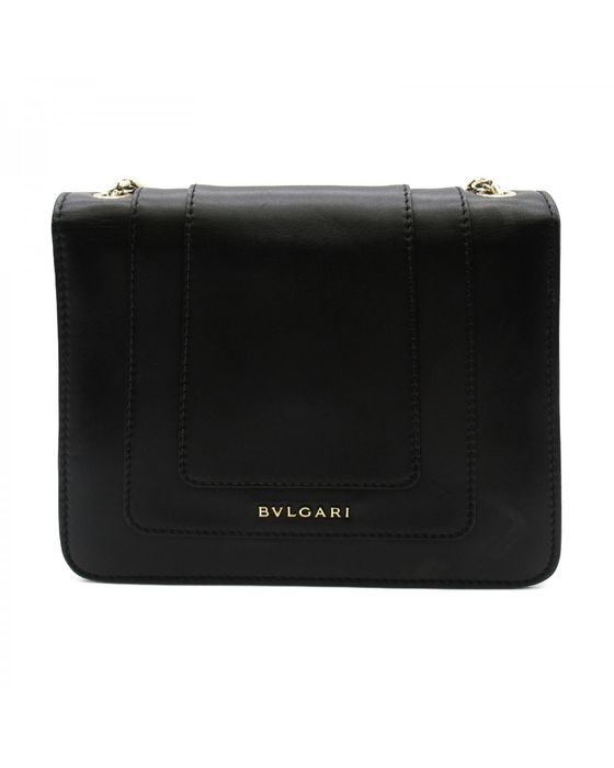 Bvlgari Leather Crossbody Bag in Black | Grailed