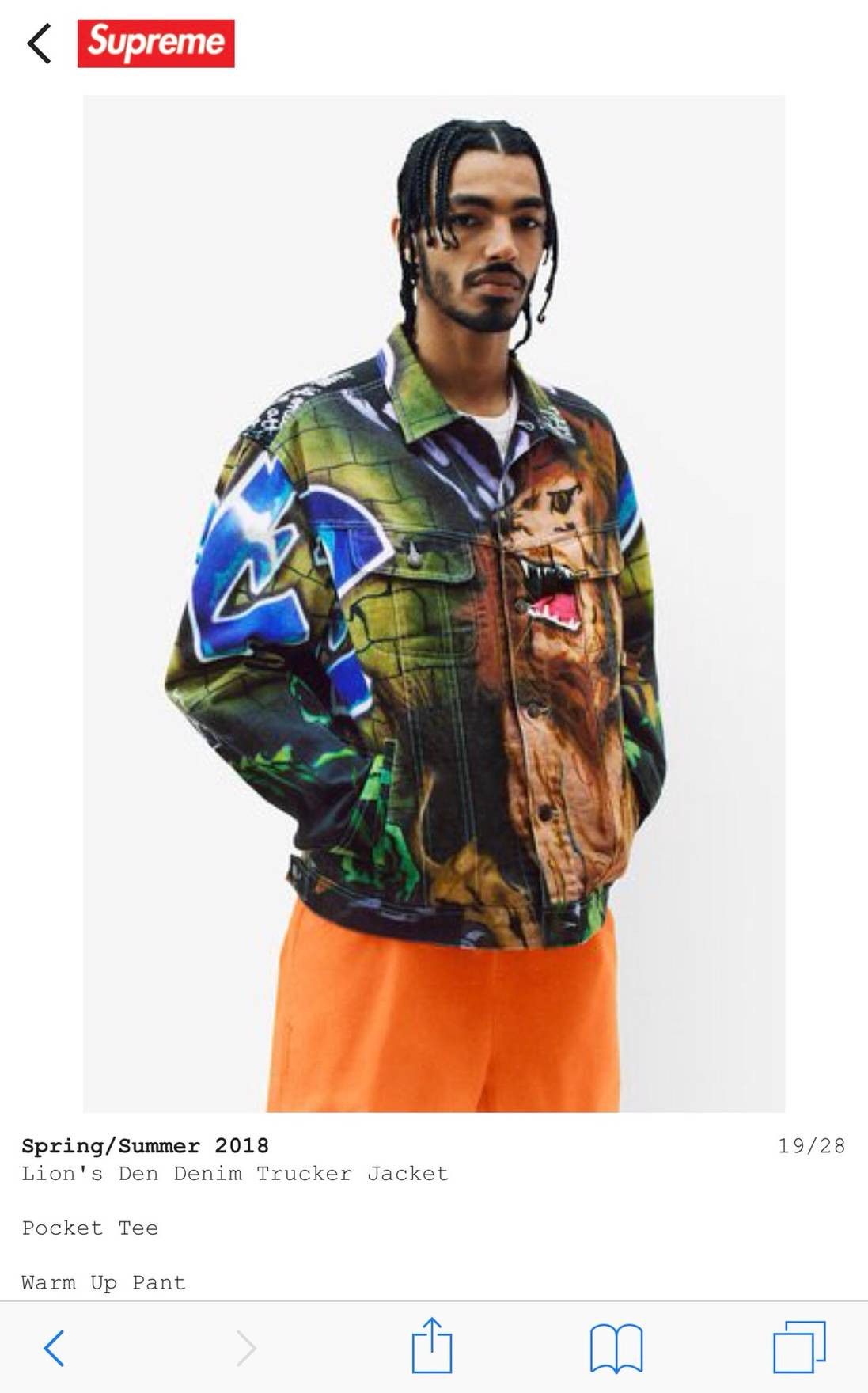 Supreme Supreme Lion's Den Jacket | Grailed