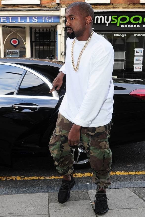 Kanye west camo outlet pants