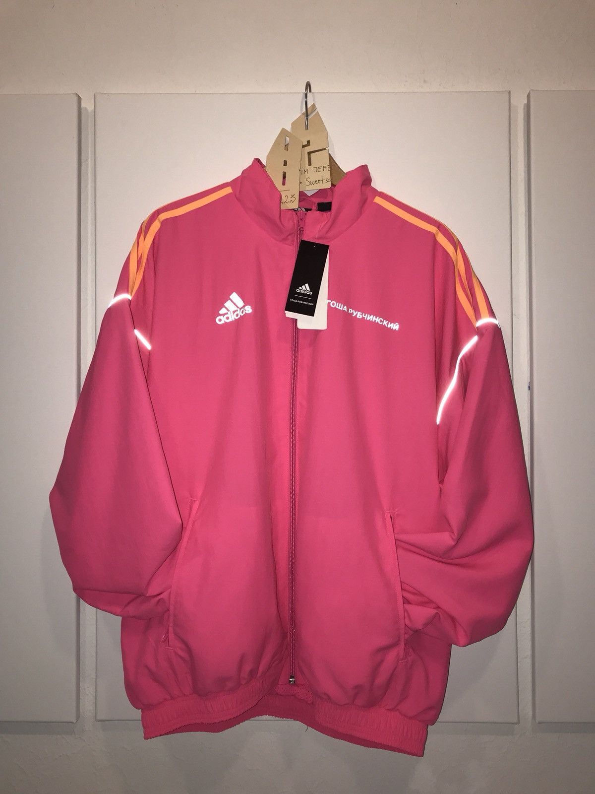 Gosha Rubchinskiy Gosha Rubchinskiy Adidas Pink Track Jacket