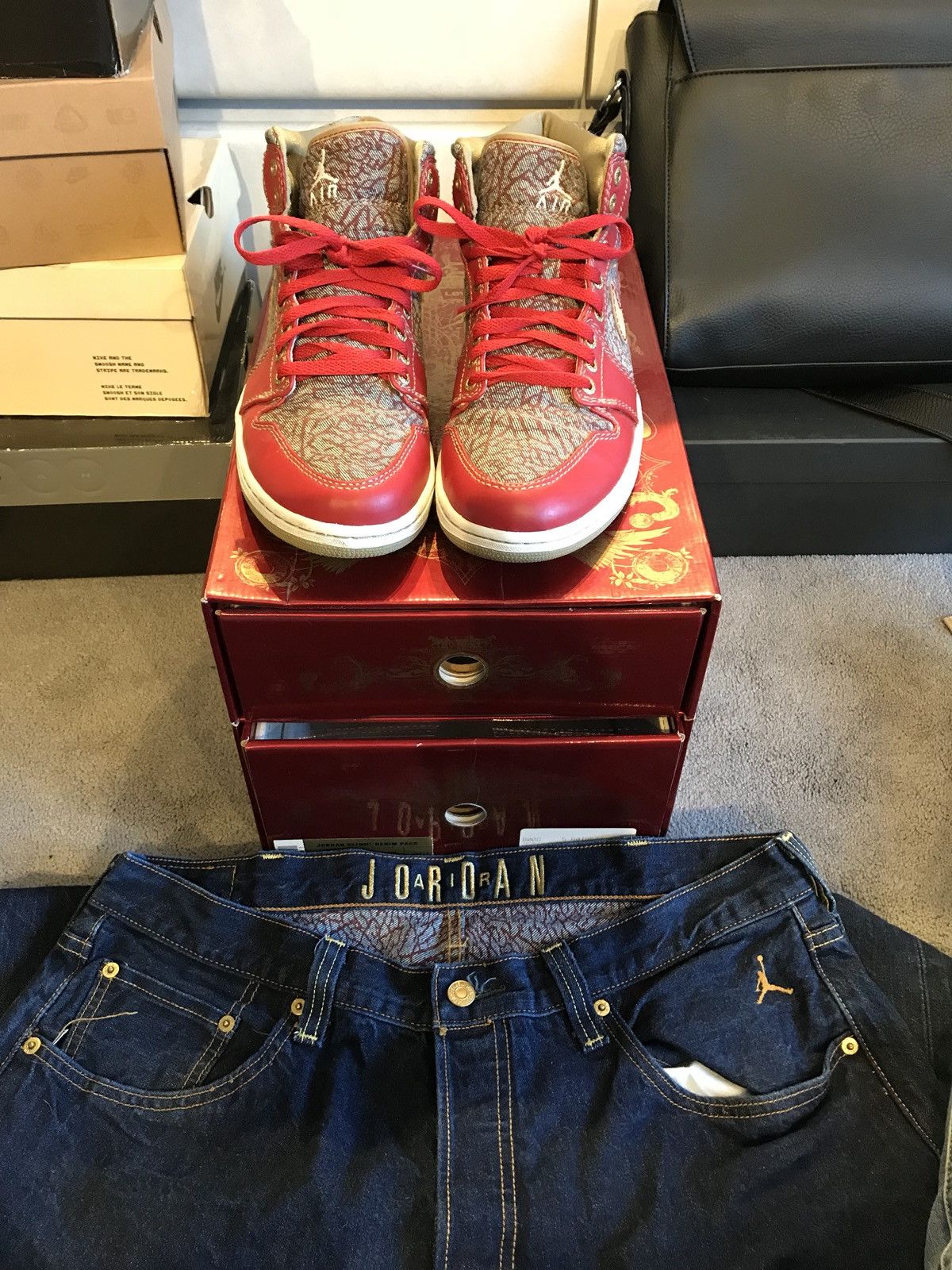 Jordan Brand Jordan 23/501 Levi's Denim Pack | Grailed