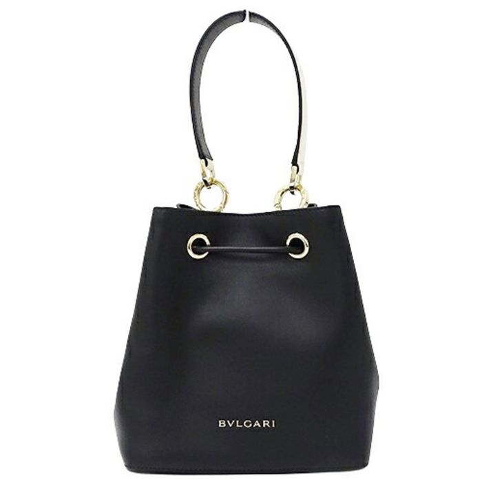 Bvlgari BVLGARI bag ladies handbag shoulder 2way B-zero1 bucket leather ...