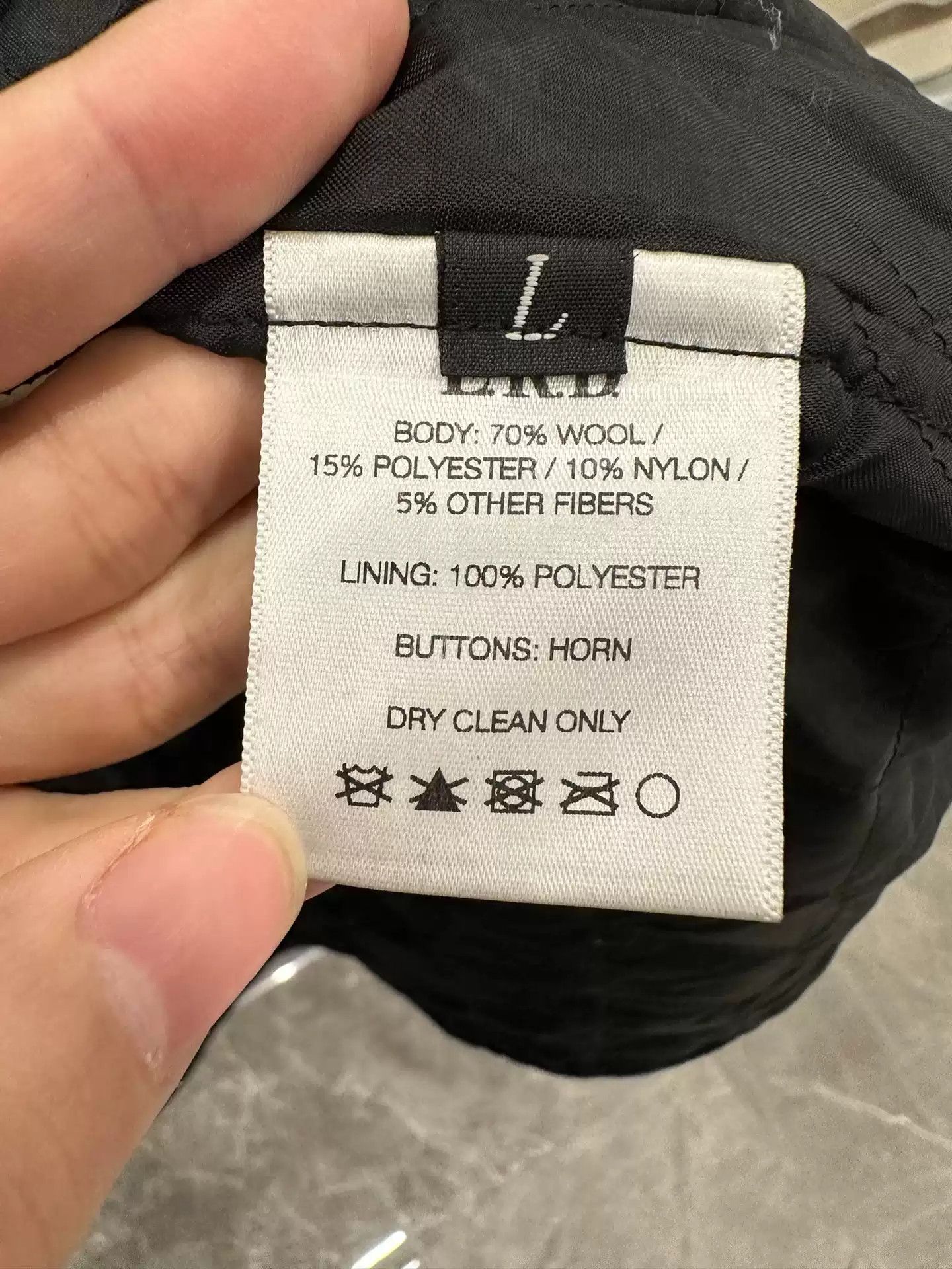Enfants Riches Deprimes Enfants Riches Deprimes ERD 22aw Black Wool Shirt Size US L / EU 52-54 / 3 - 5 Thumbnail