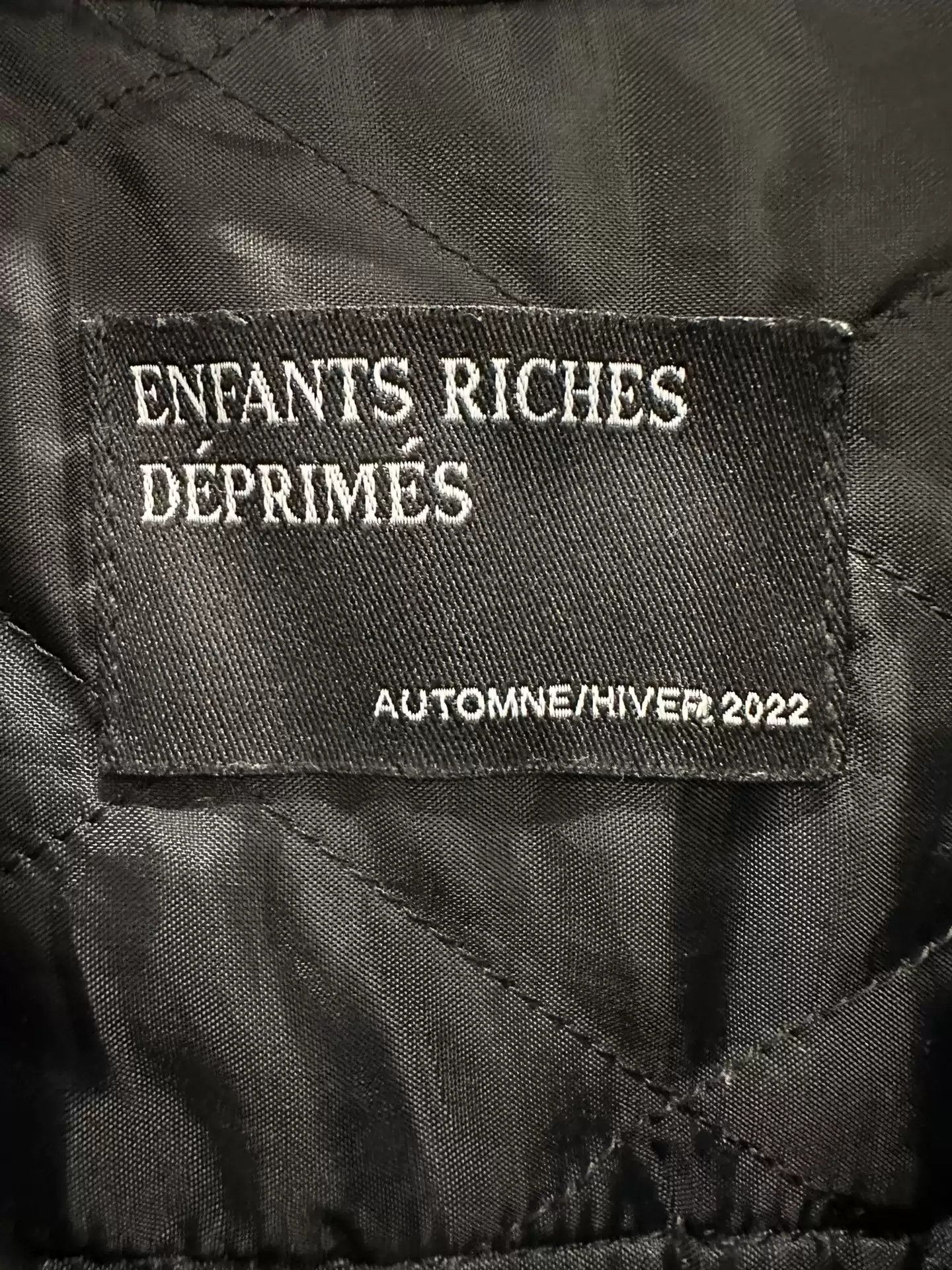 Enfants Riches Deprimes Enfants Riches Deprimes ERD 22aw Black Wool Shirt Size US L / EU 52-54 / 3 - 4 Thumbnail