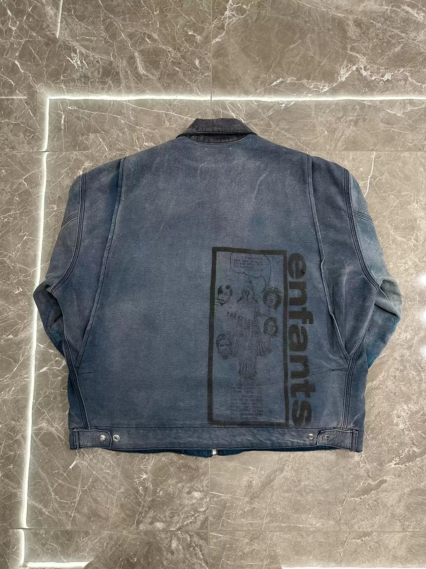Enfants Riches Deprimes ENFANTS RICHES DÉPRIMÉS Canvas Work Jacket Size US L / EU 52-54 / 3 - 2 Thumbnail