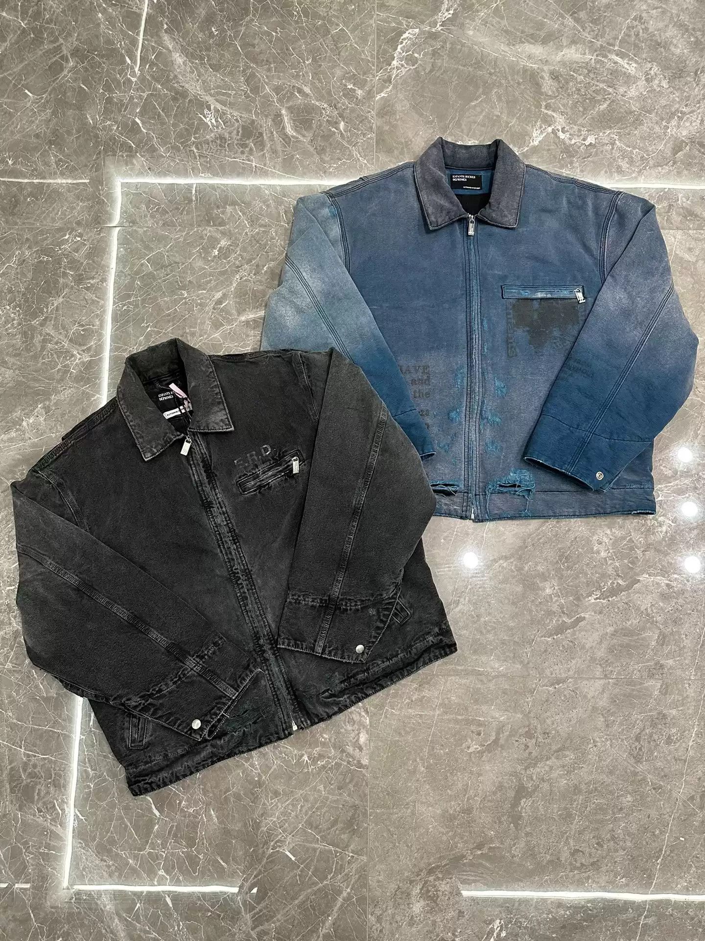 Enfants Riches Deprimes ENFANTS RICHES DÉPRIMÉS Canvas Work Jacket Size US L / EU 52-54 / 3 - 5 Thumbnail