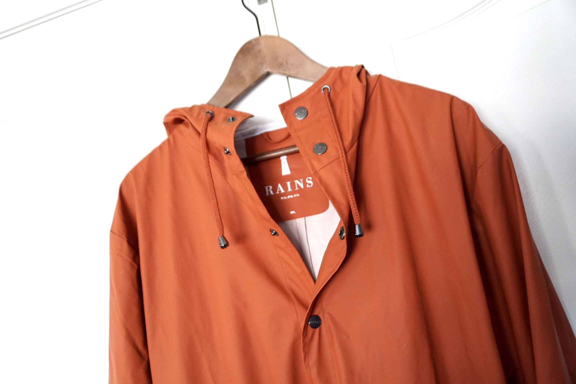 Rains Rains of Denmark Long Jacket Size M/L Brand Rain Jacket Size US M / EU 48-50 / 2 - 4 Thumbnail