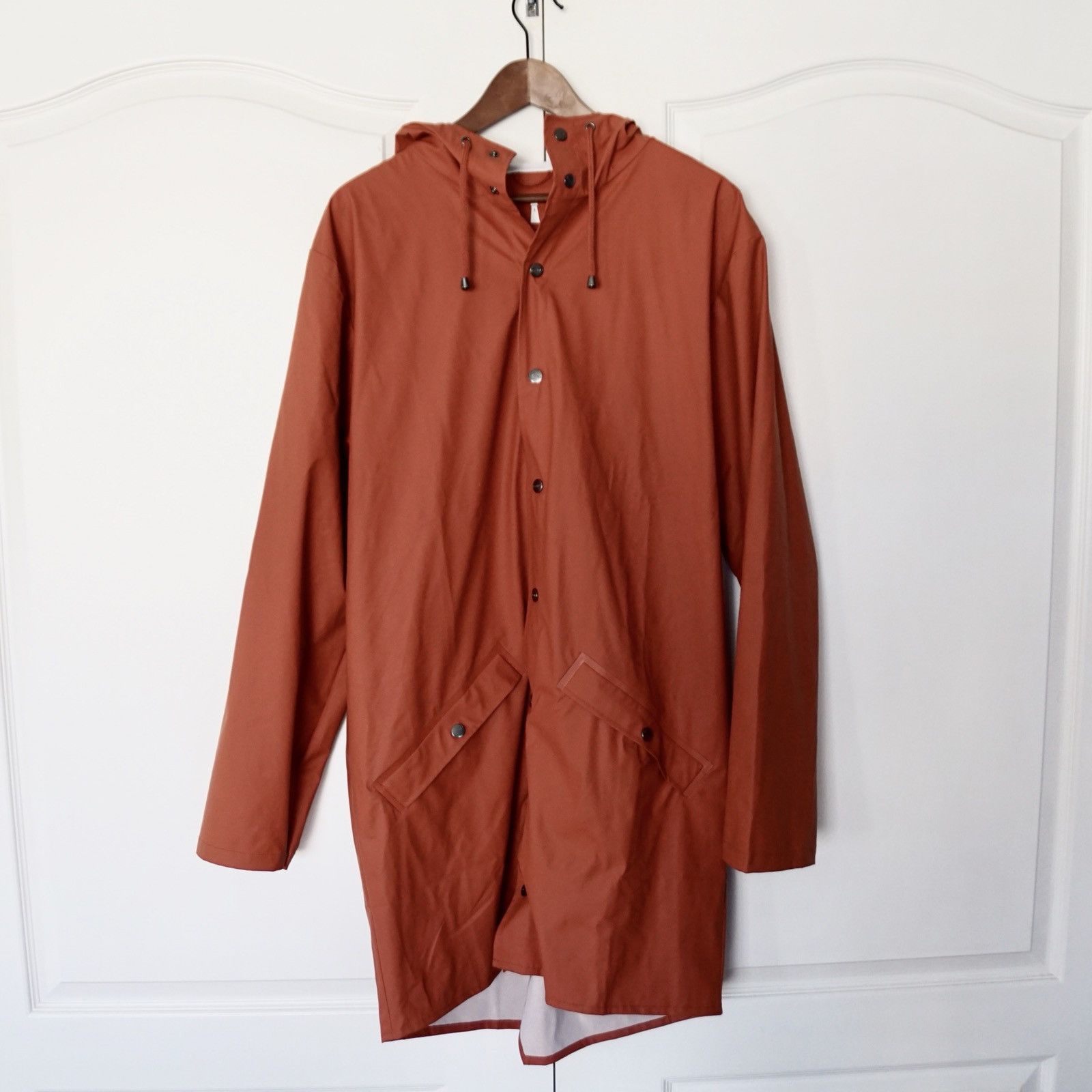 Rains Rains of Denmark Long Jacket Size M/L Brand Rain Jacket Size US M / EU 48-50 / 2 - 3 Thumbnail