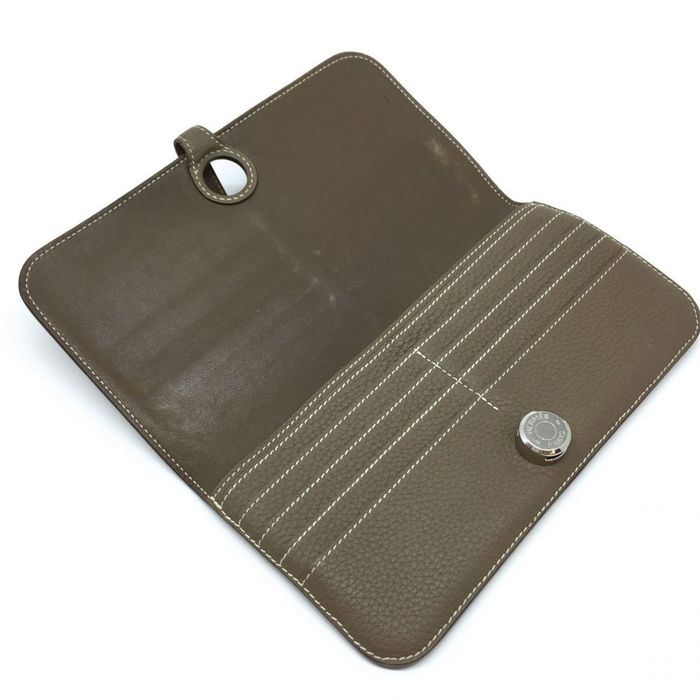 HM DOGON WALLET 20 AZURE CALFSKIN