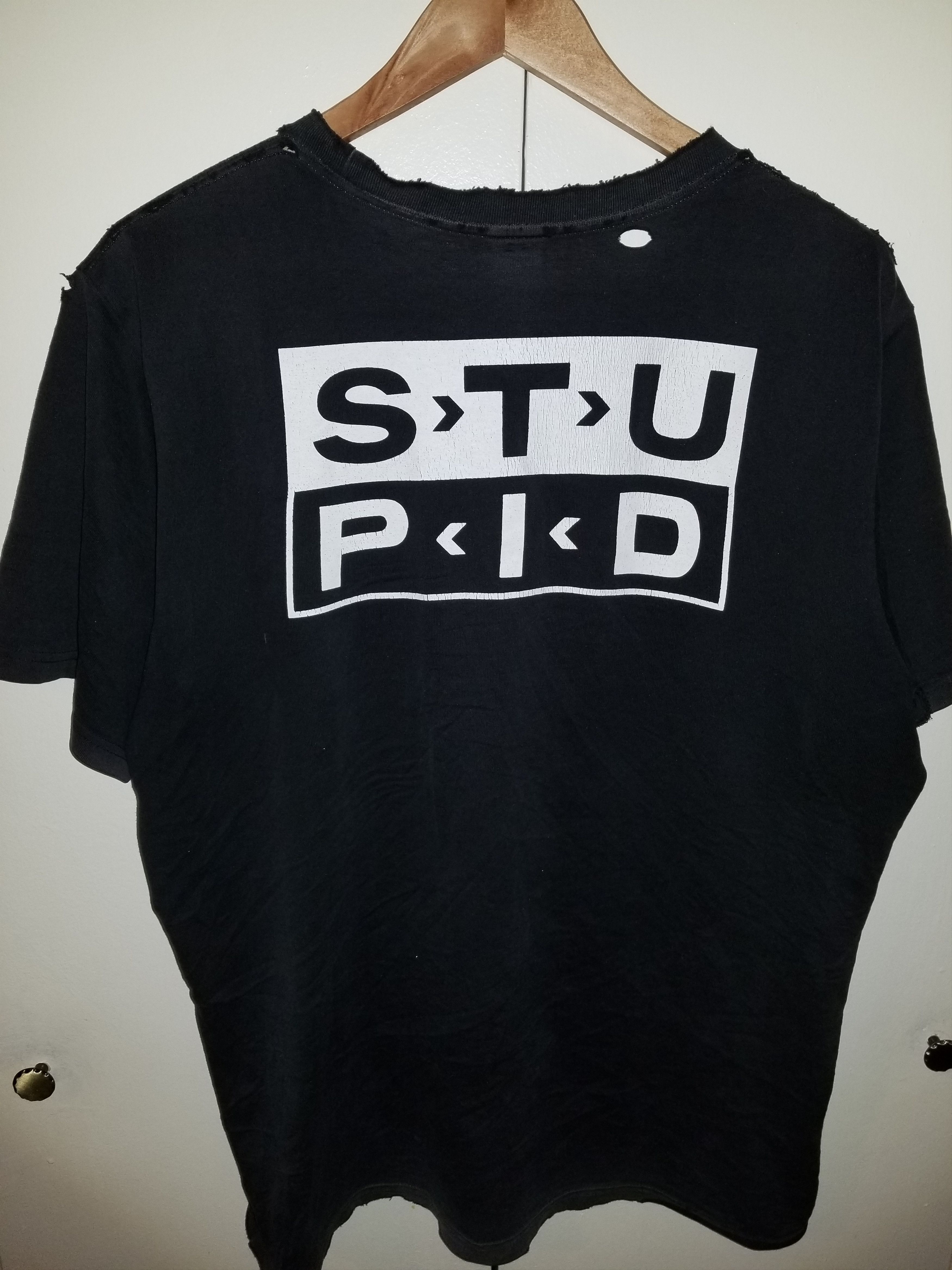 Number (N)ine War Hate Apathy, Stupid Tee | Grailed