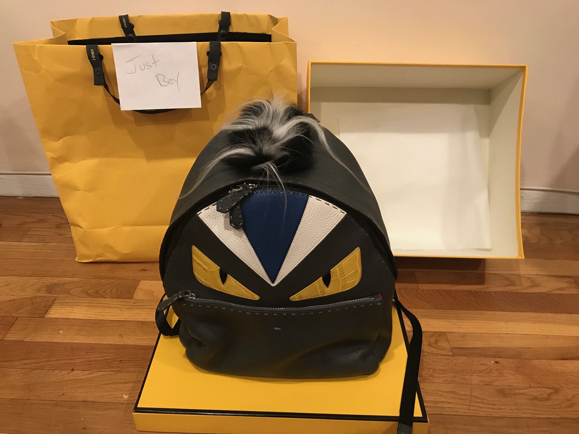 Fendi Confetti Monster Backpack