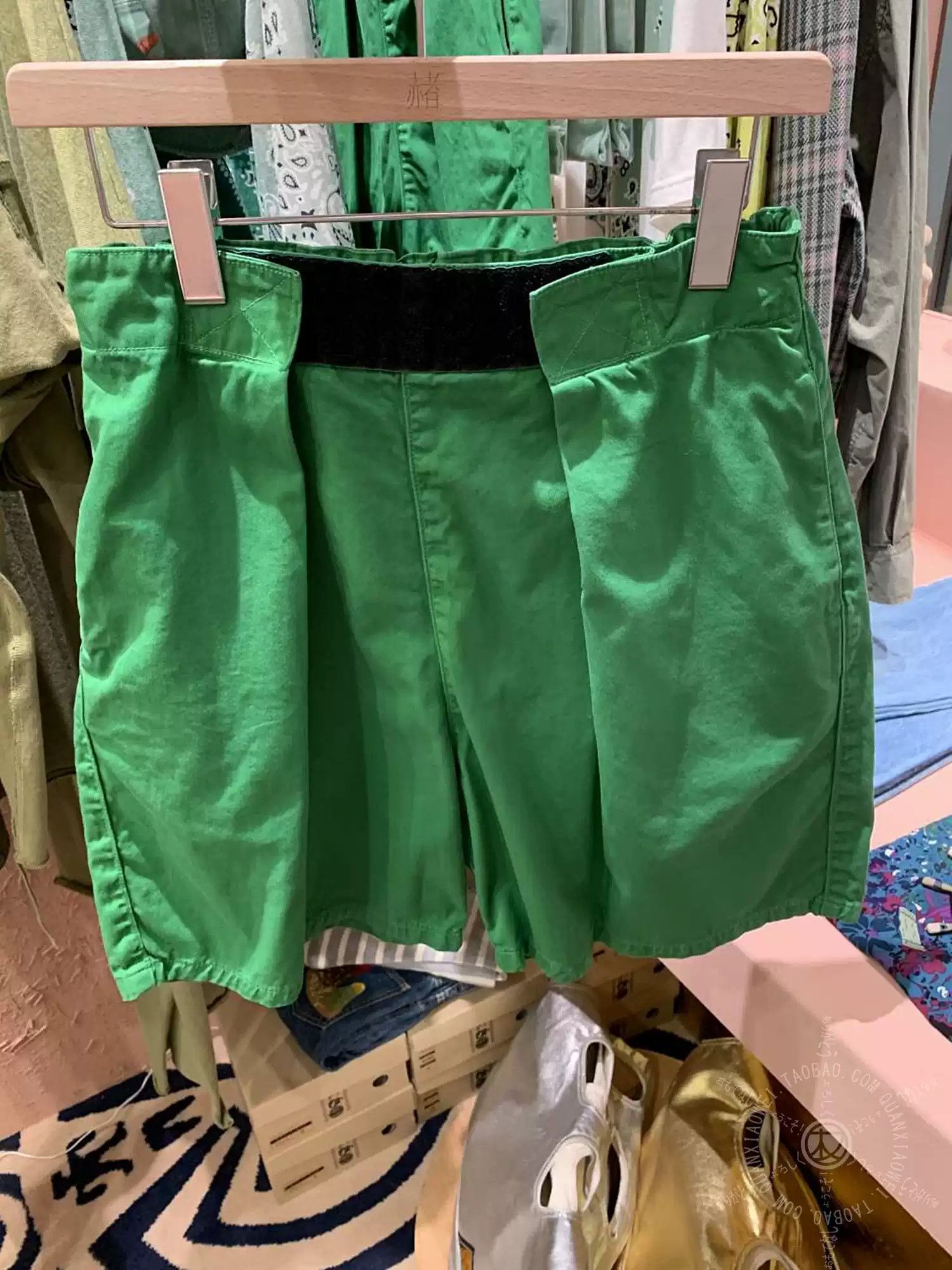 Kapital KAPITAL Hirata and macro elastic waist pleated casual shorts Size US 32 / EU 48 - 3 Thumbnail