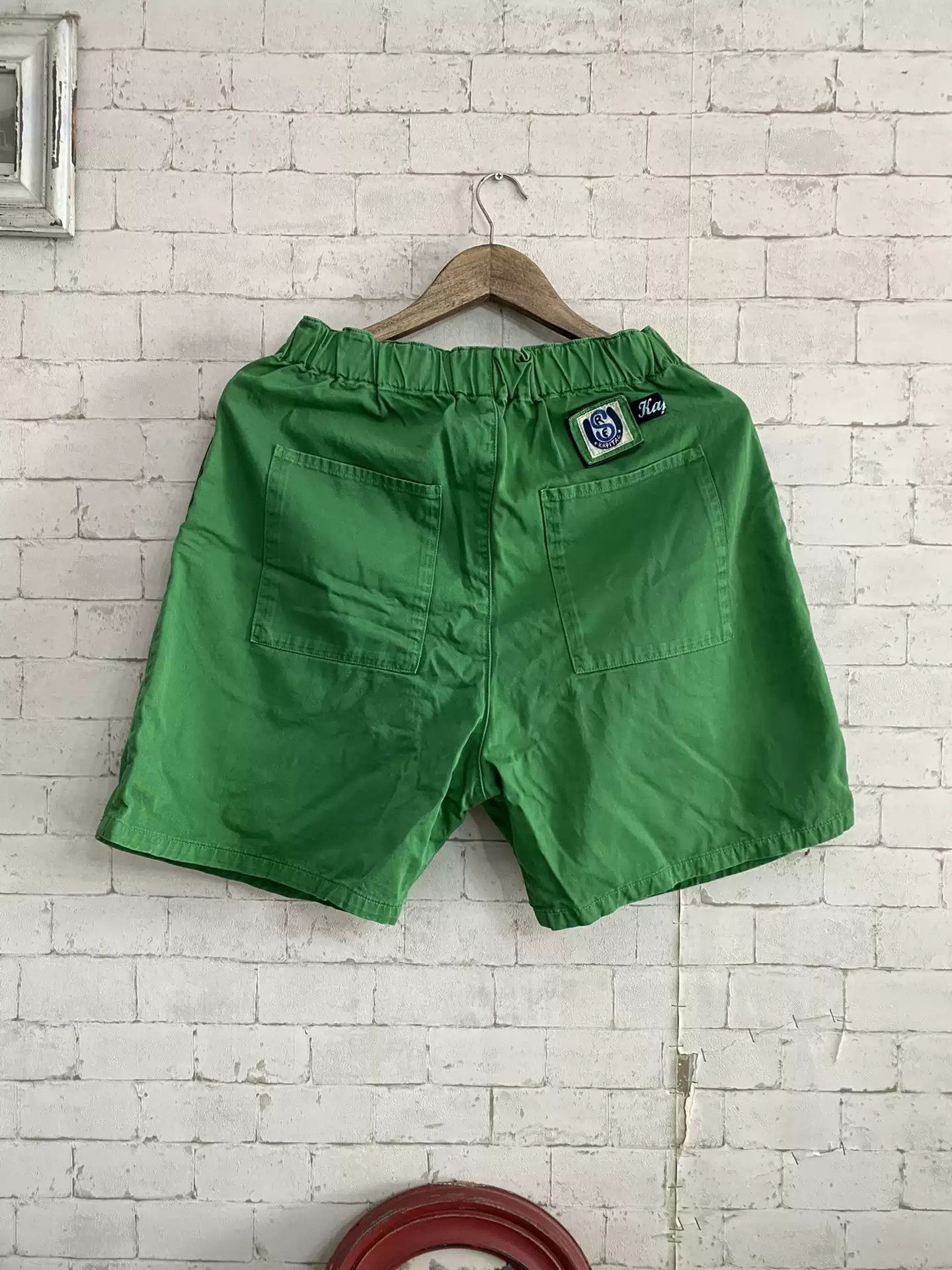 Kapital KAPITAL Hirata and macro elastic waist pleated casual shorts Size US 32 / EU 48 - 5 Thumbnail