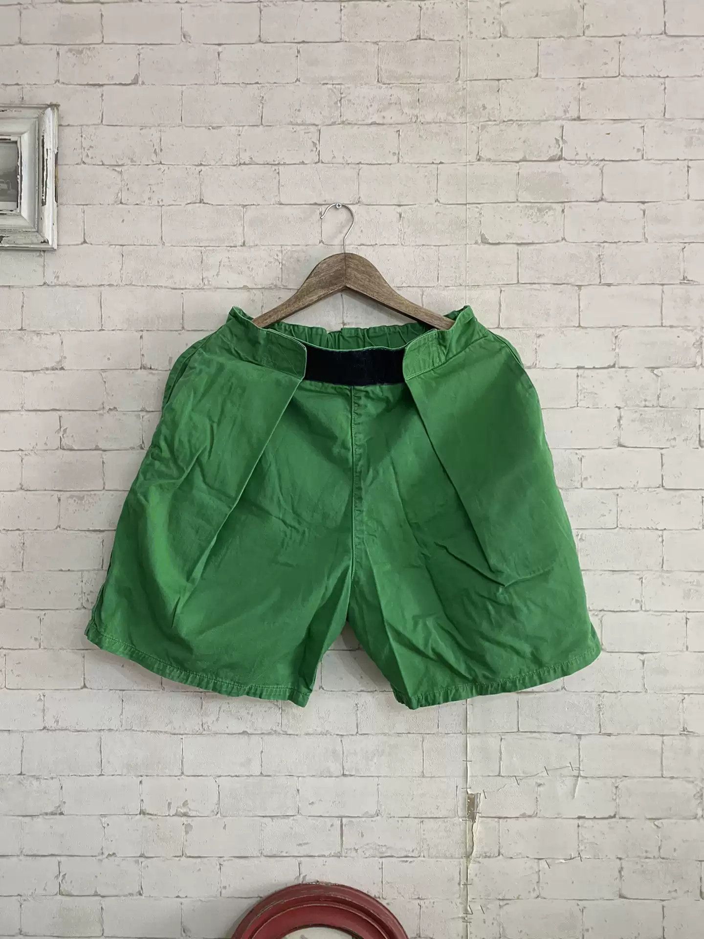Kapital KAPITAL Hirata and macro elastic waist pleated casual shorts Size US 32 / EU 48 - 4 Thumbnail