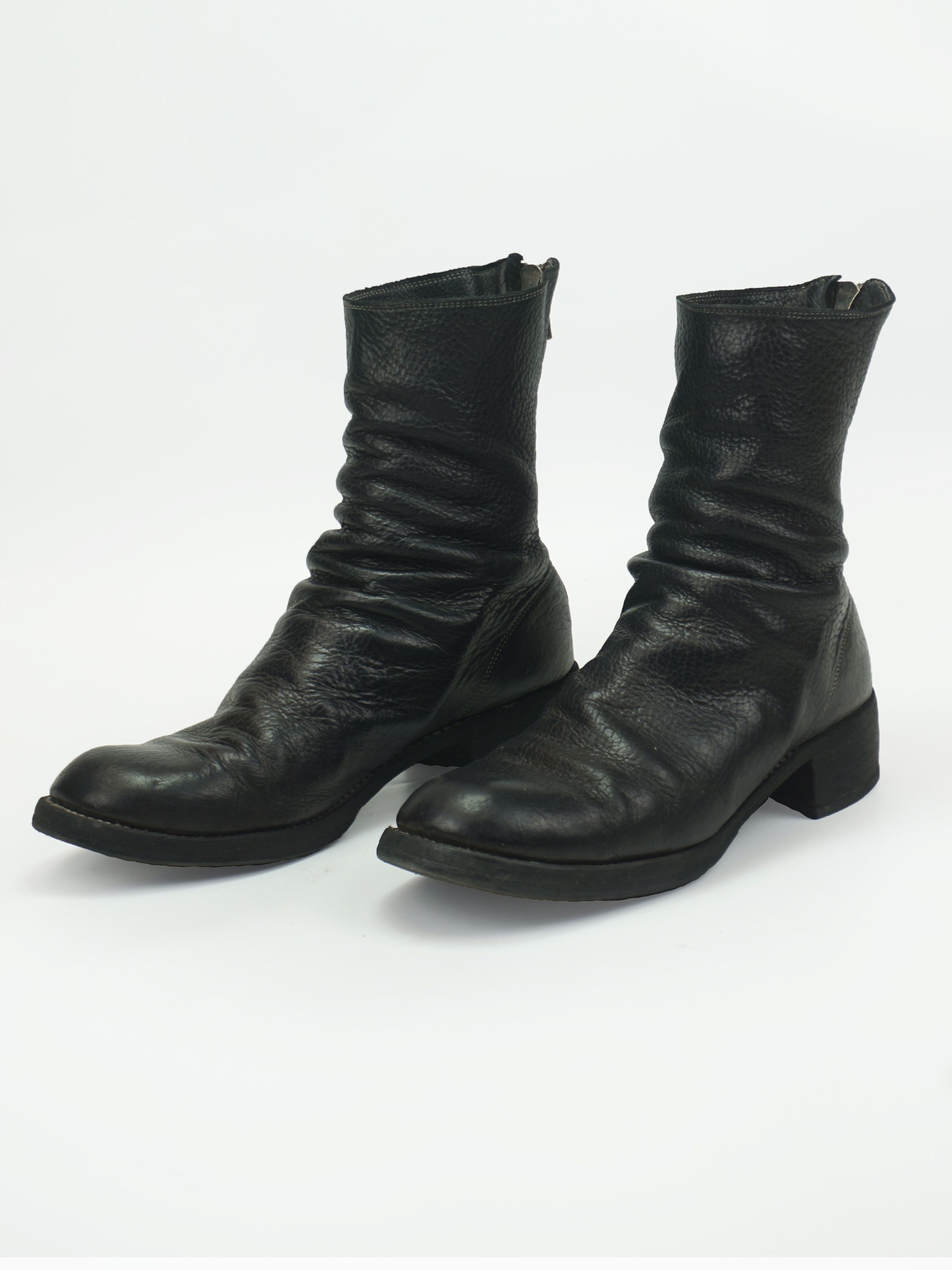 Guidi 988Z Bison Leather Back Zip Boots | Grailed