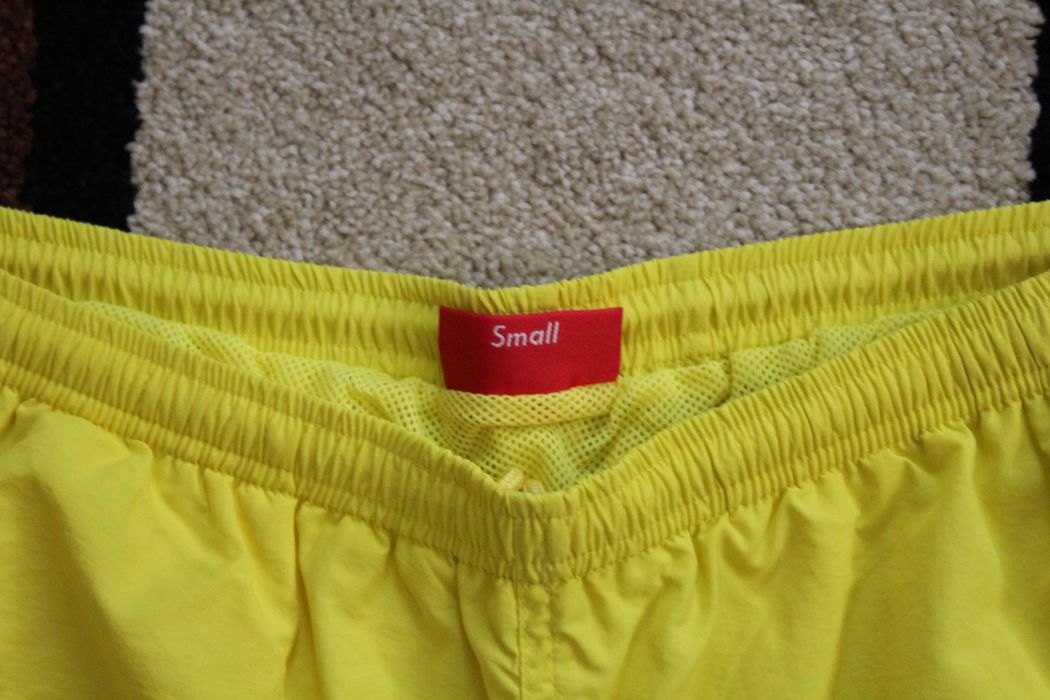 Supreme Supreme Nylon Water Short Yellow Small