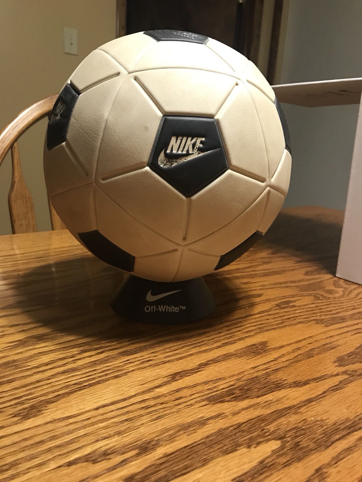 Nike × Off-White Off White/Nike Soccer Ball | Grailed