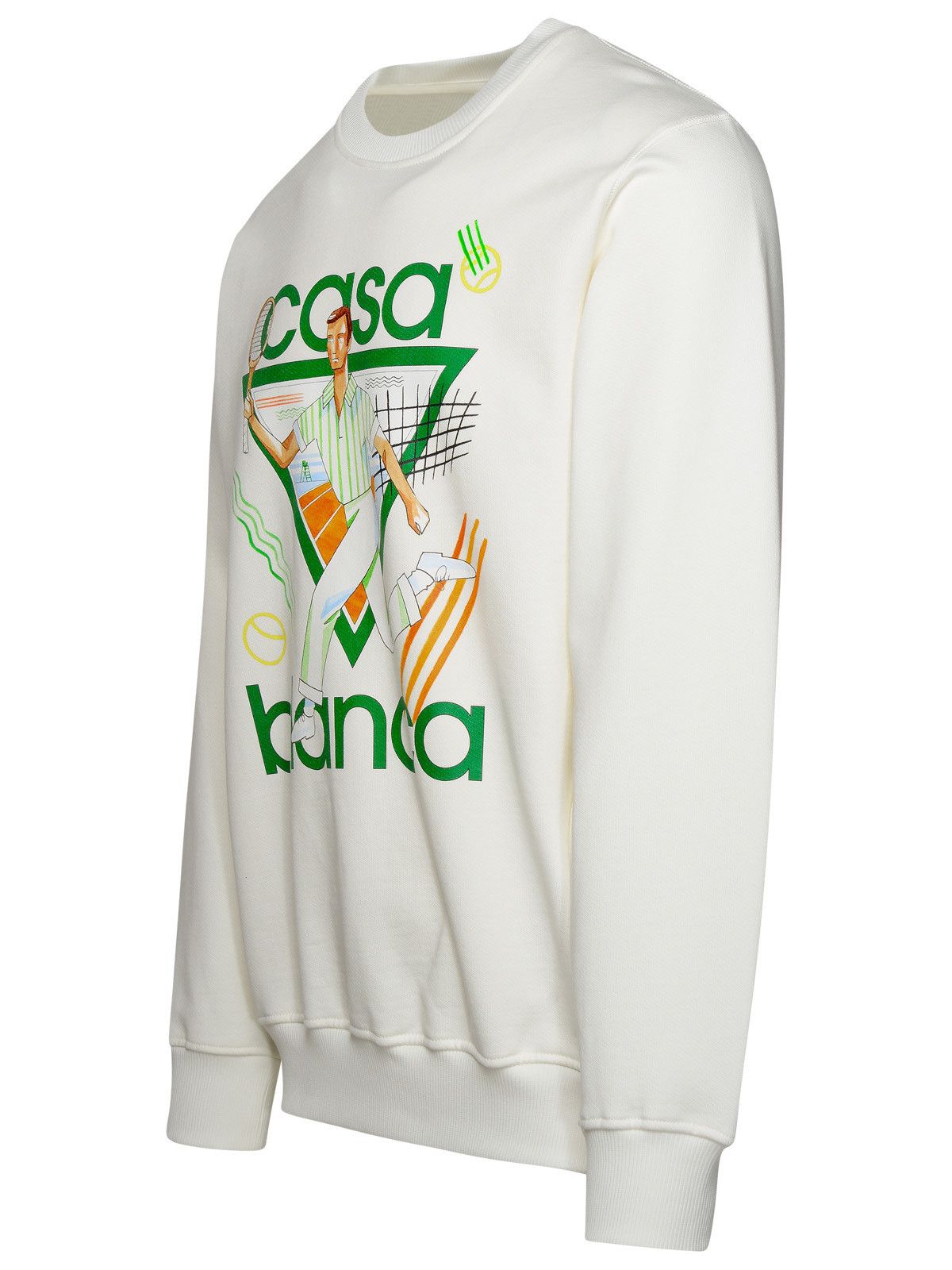 CASABLANCA - Logo Organic Cotton Sweatshirt