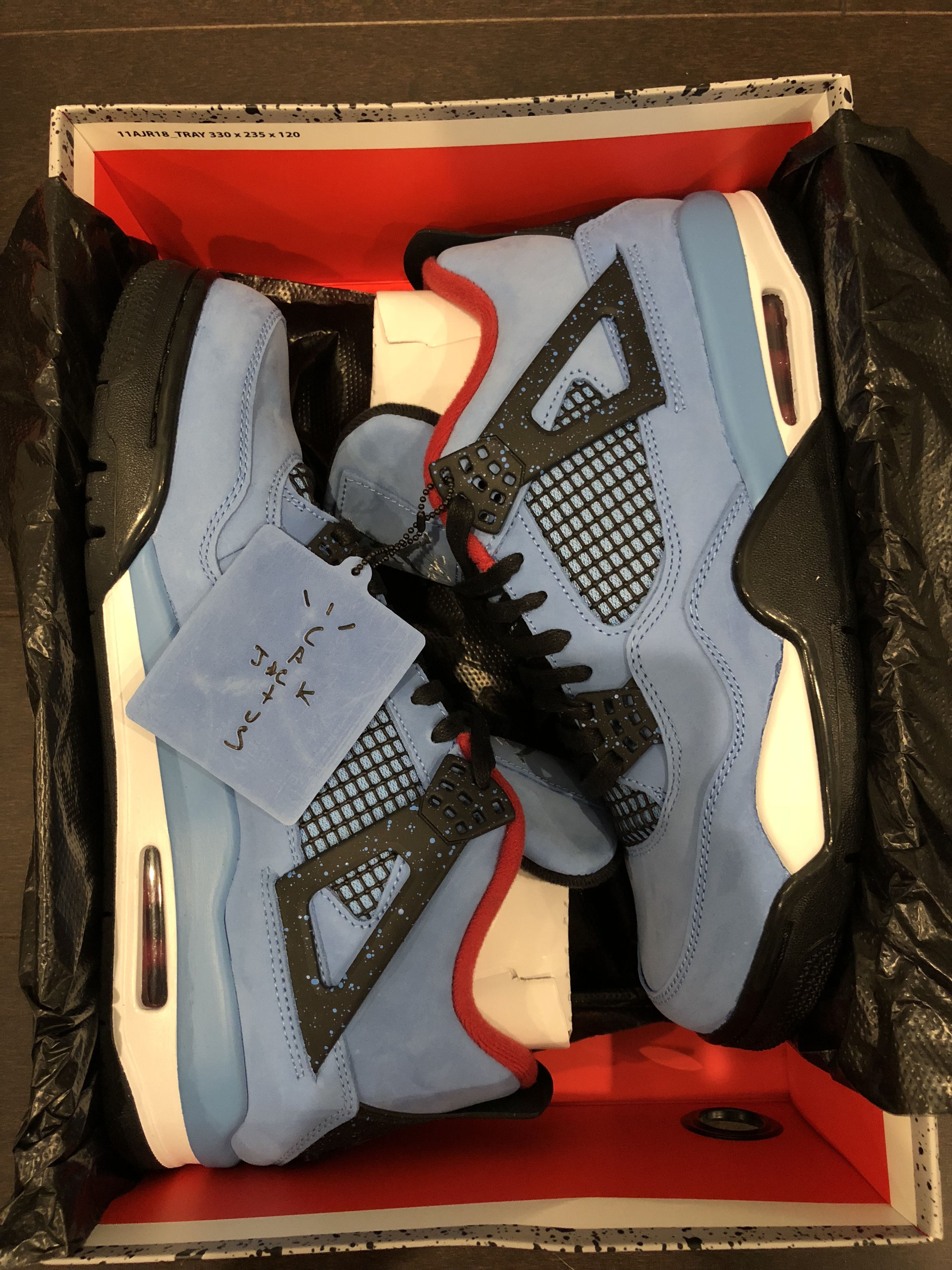 Travis Scott Travis Scott Jordan 4 Retro Cactus Jack | Grailed