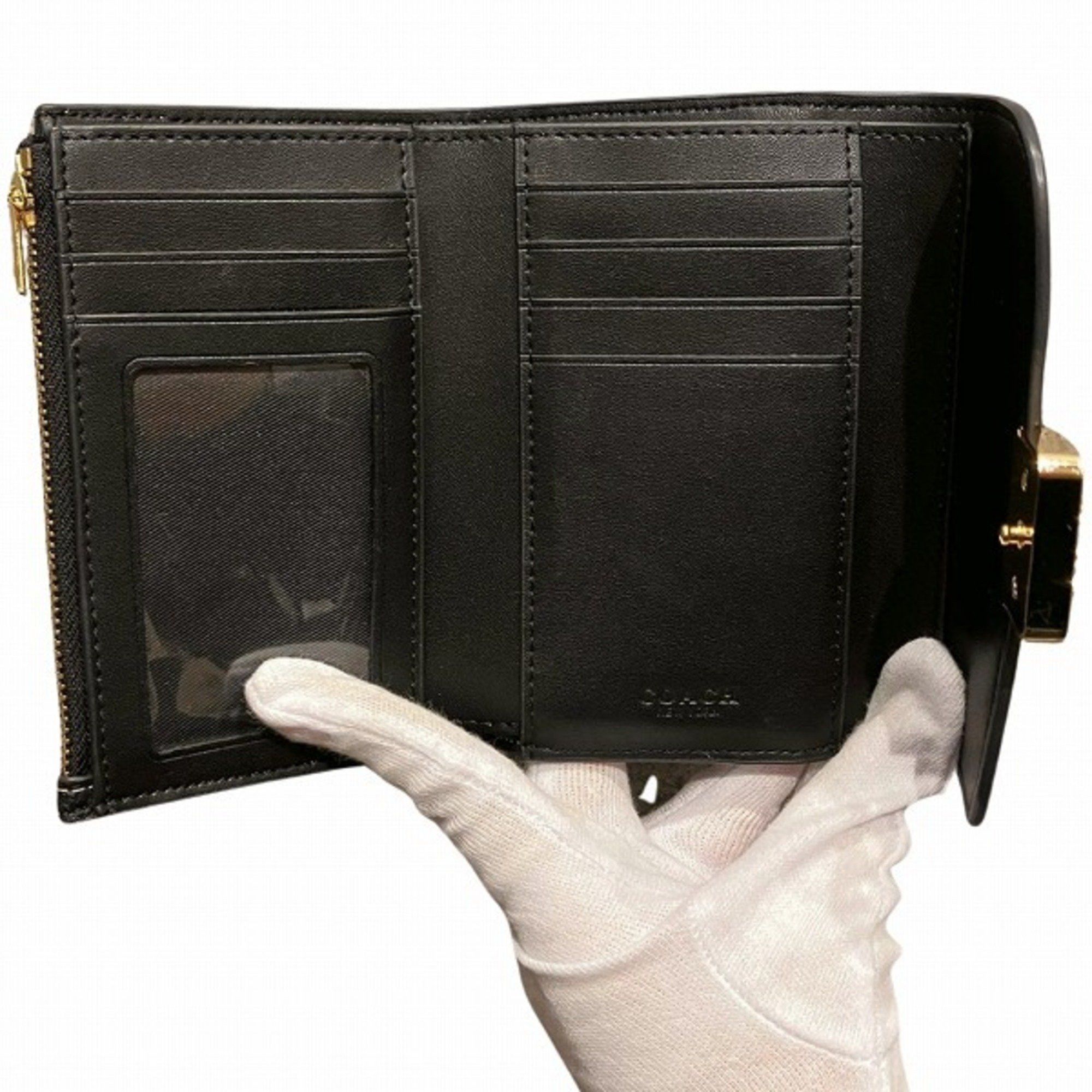 Coach Coach Medium Grace Wallet CC059 Leather Trifold Ladies Grailed