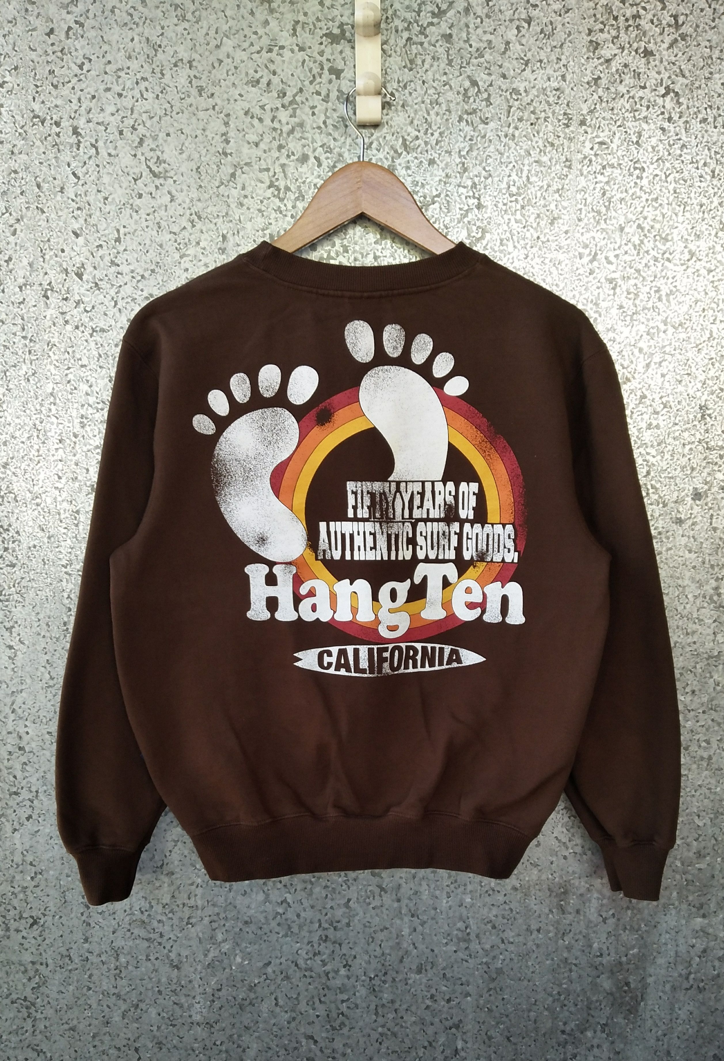 Hang Ten Vintage Hang Ten sweatshirt spell out Size US M / EU 48-50 / 2 - 1 Thumbnail