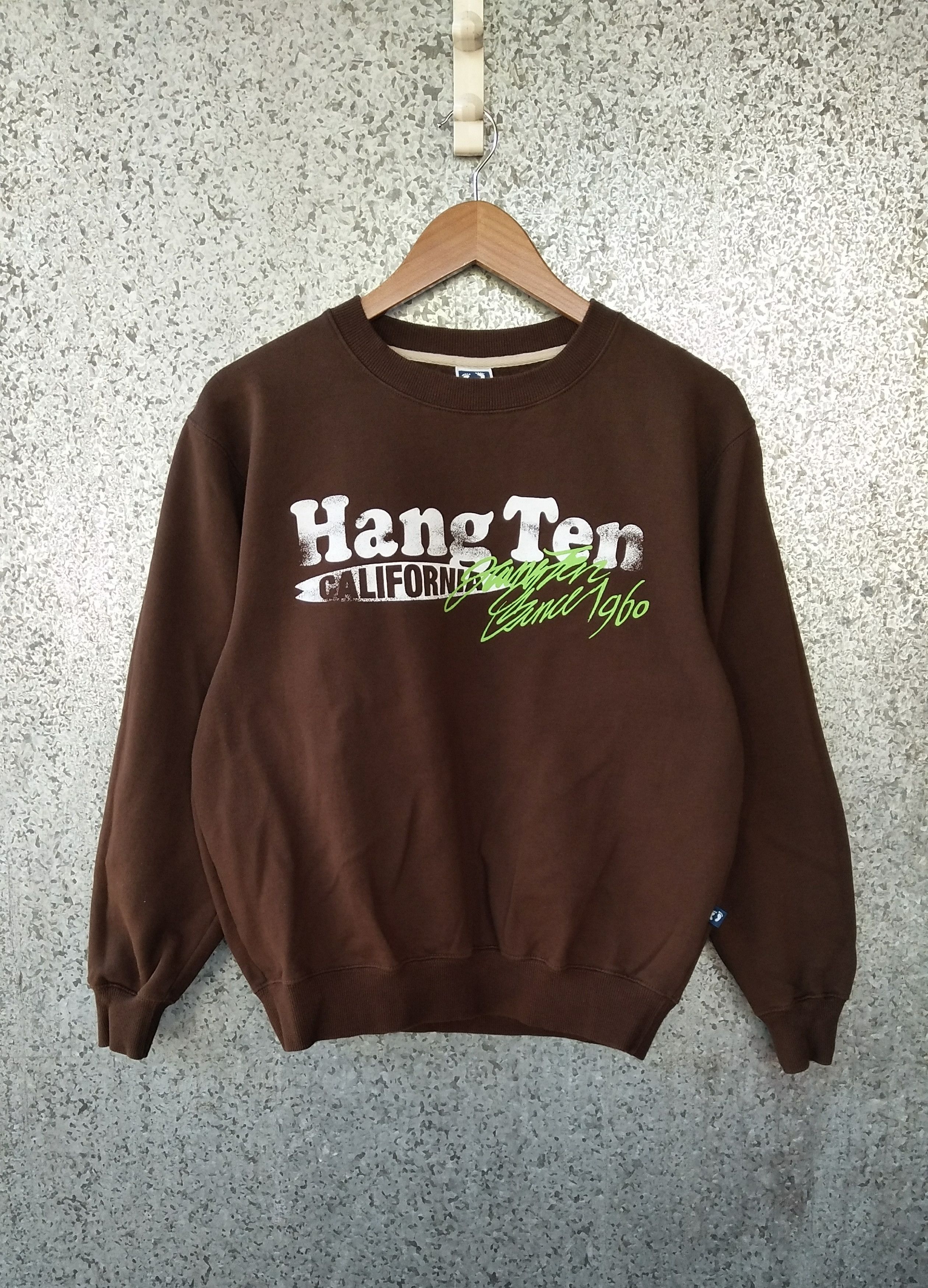 Hang Ten Vintage Hang Ten sweatshirt spell out Size US M / EU 48-50 / 2 - 2 Thumbnail