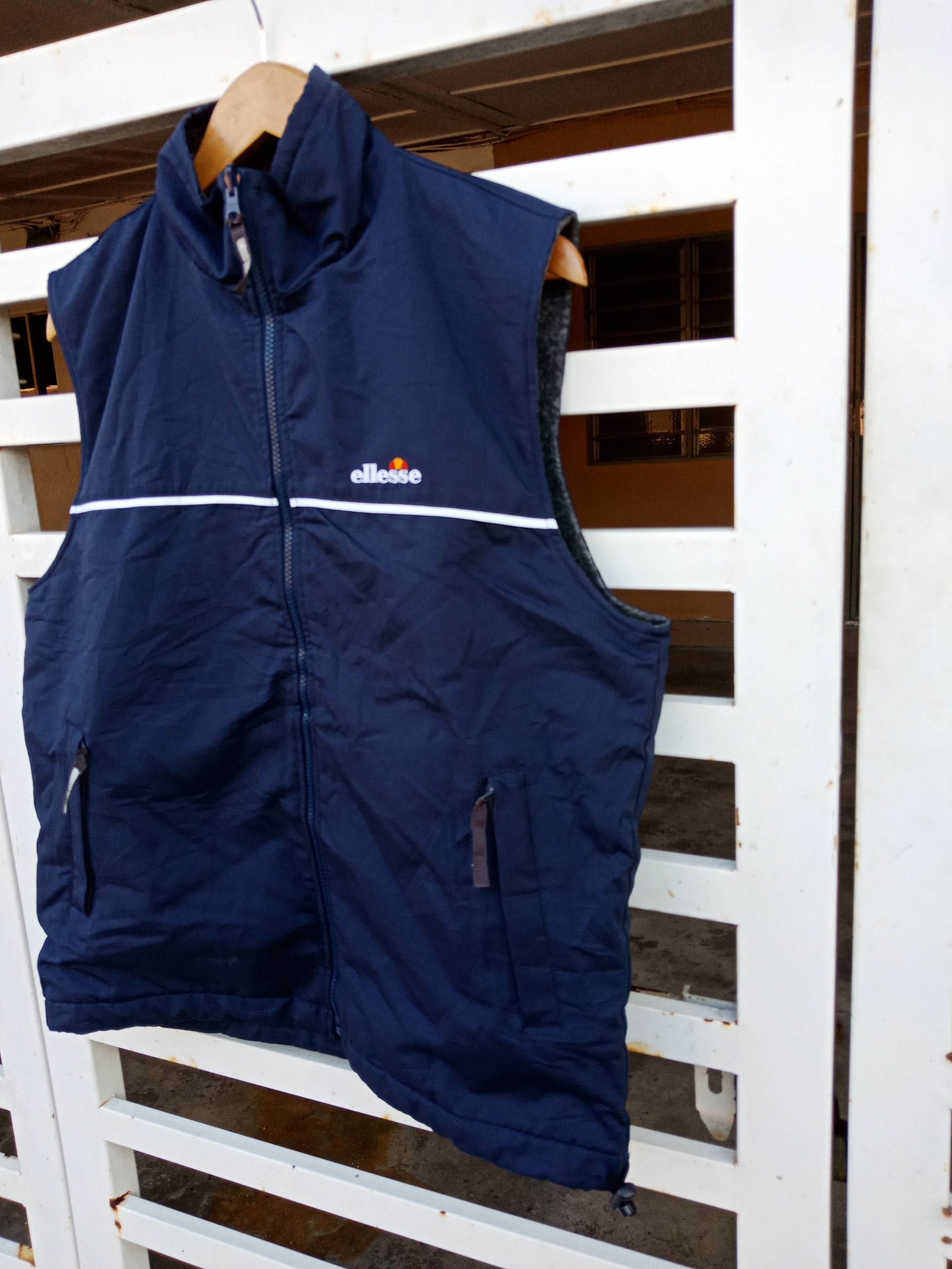 Ellesse Ellesse Street Wear Reversible Sleeveless Jacket Size US M / EU 48-50 / 2 - 8 Thumbnail
