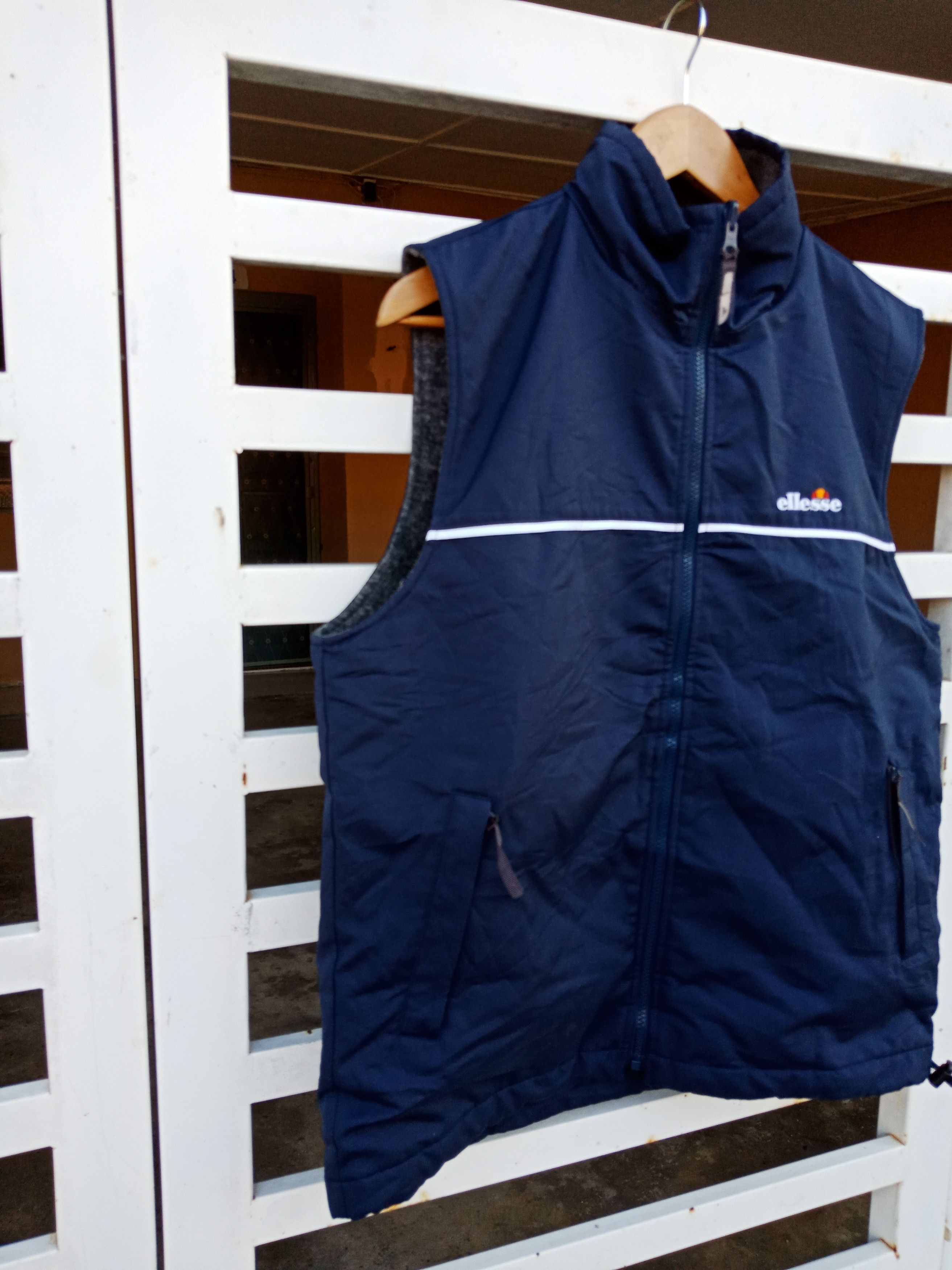 Ellesse Ellesse Street Wear Reversible Sleeveless Jacket Size US M / EU 48-50 / 2 - 7 Thumbnail