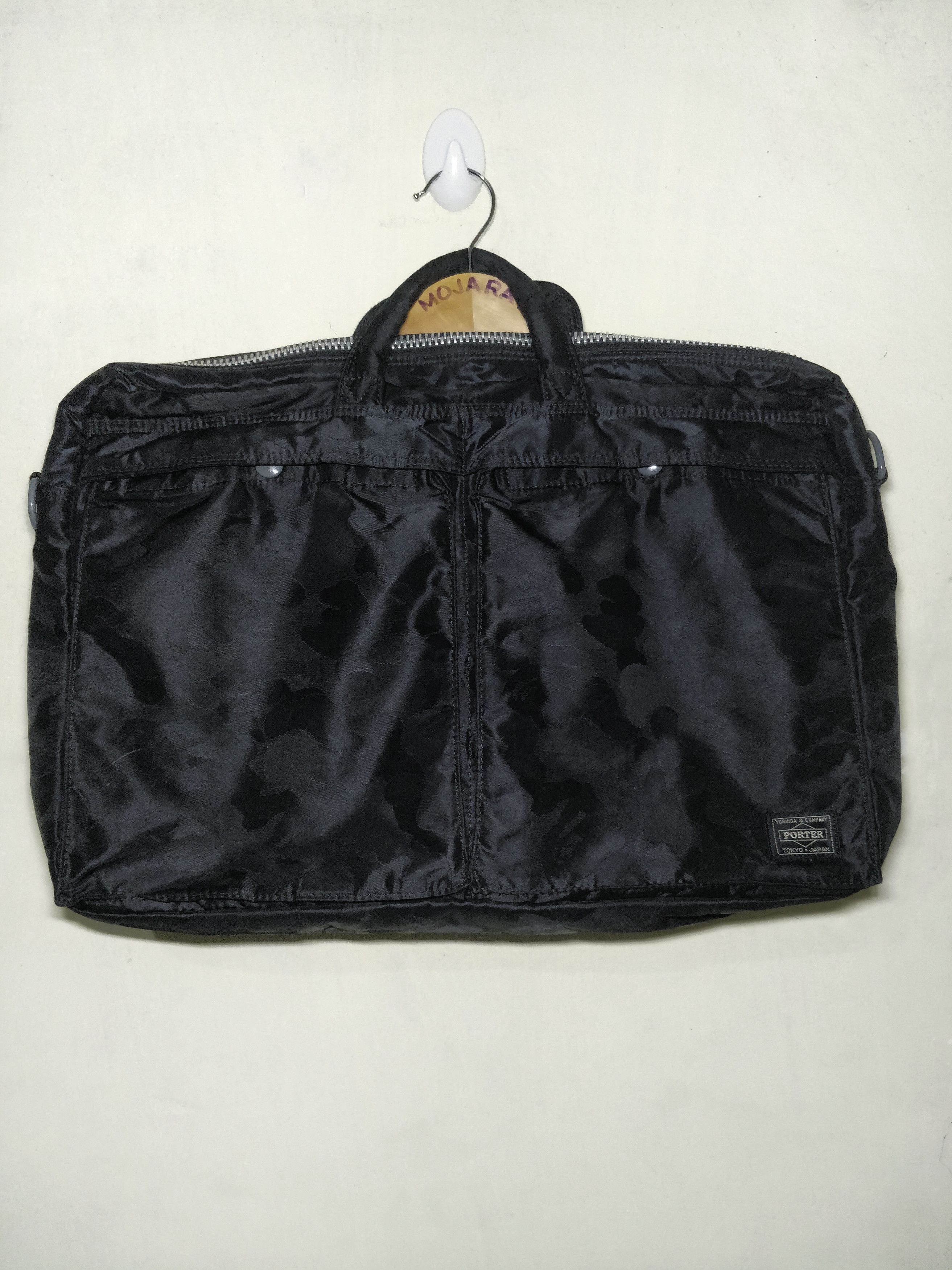Bape × Porter A BATHING APE x PORTER JACQUARD ABC 2 WAY Briefcase 