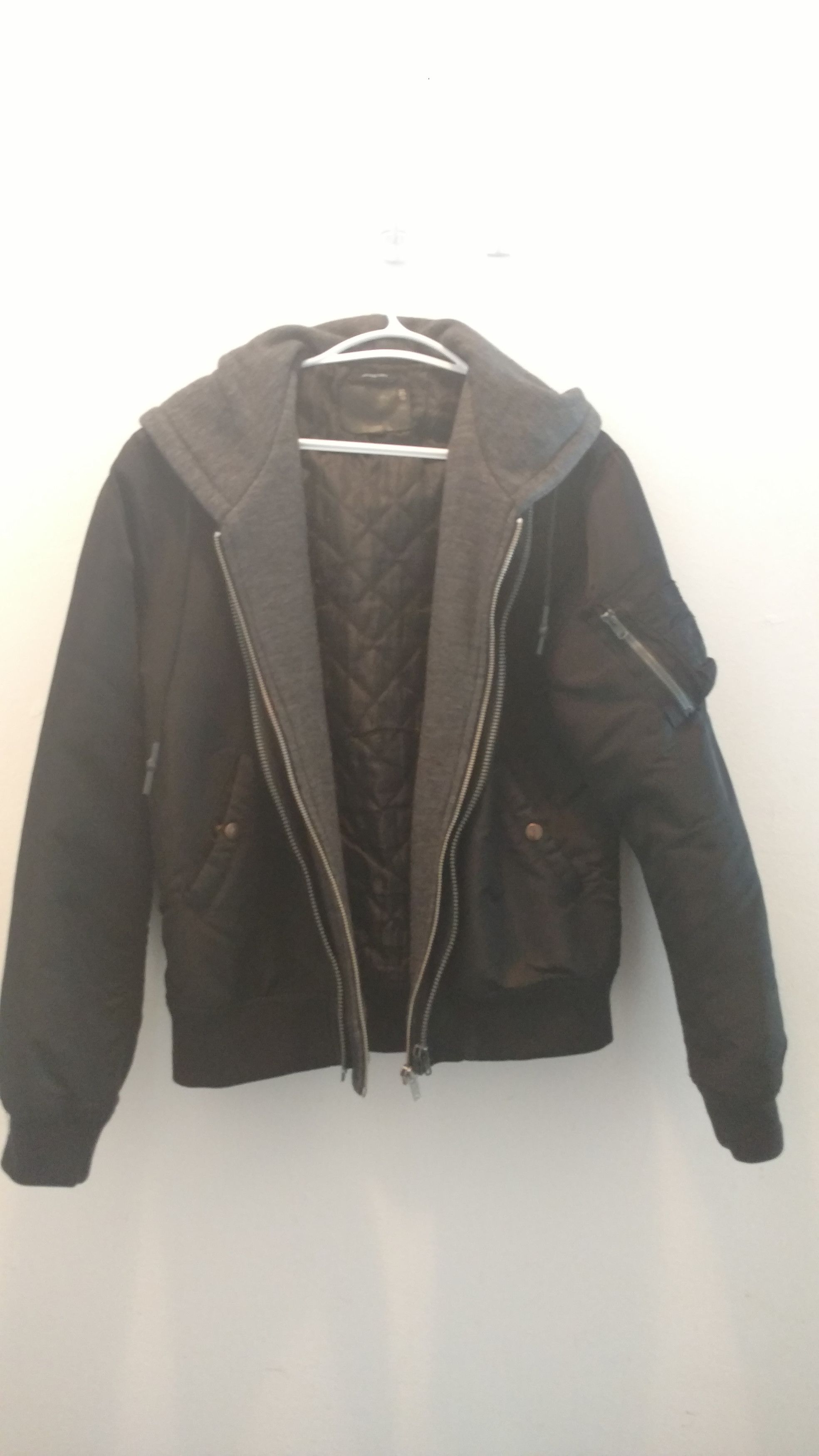 R13 Black Layered Bomber Jacket Size US S / EU 44-46 / 1 - 1 Thumbnail