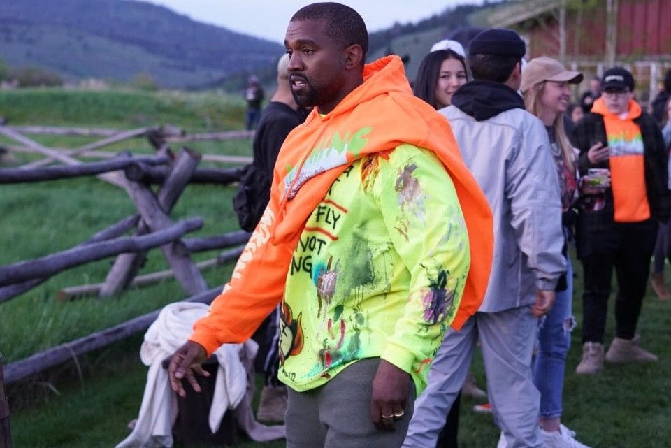 Kanye West Wyoming Hoodie Orange | Grailed