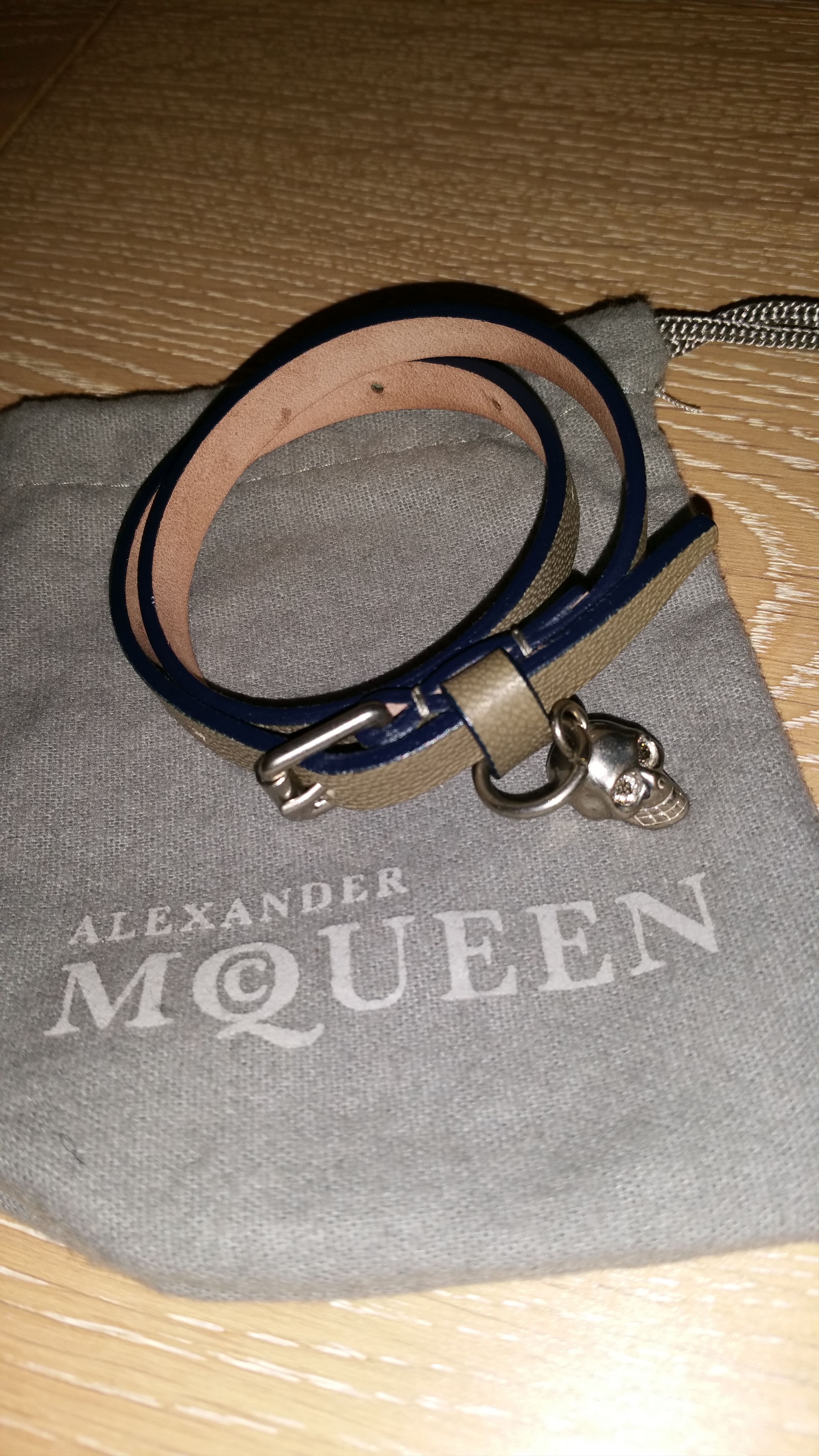 Alexander McQueen Leather Bracelet