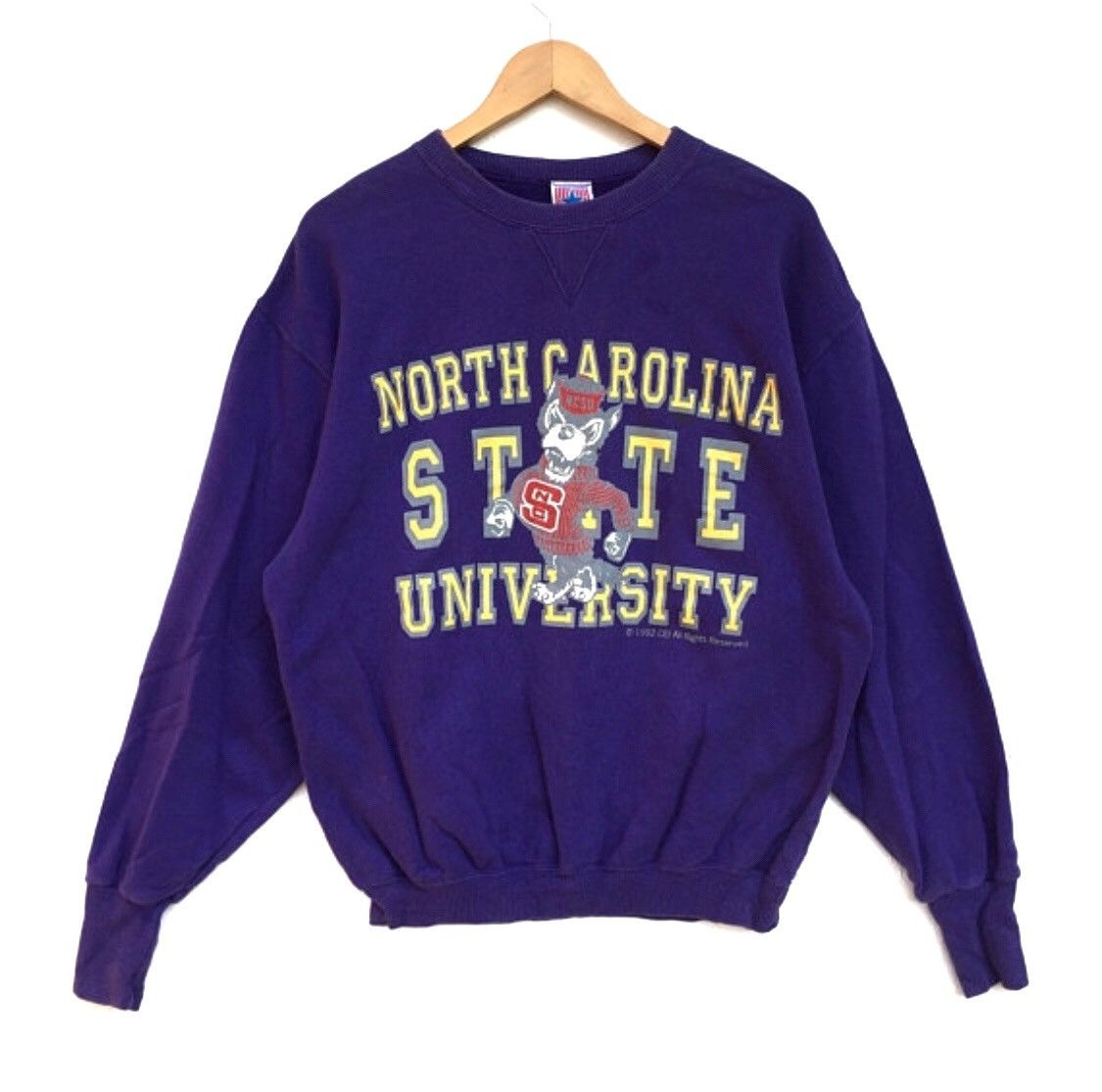 North california state university Sweatshirt Big Logo purple - Main Image