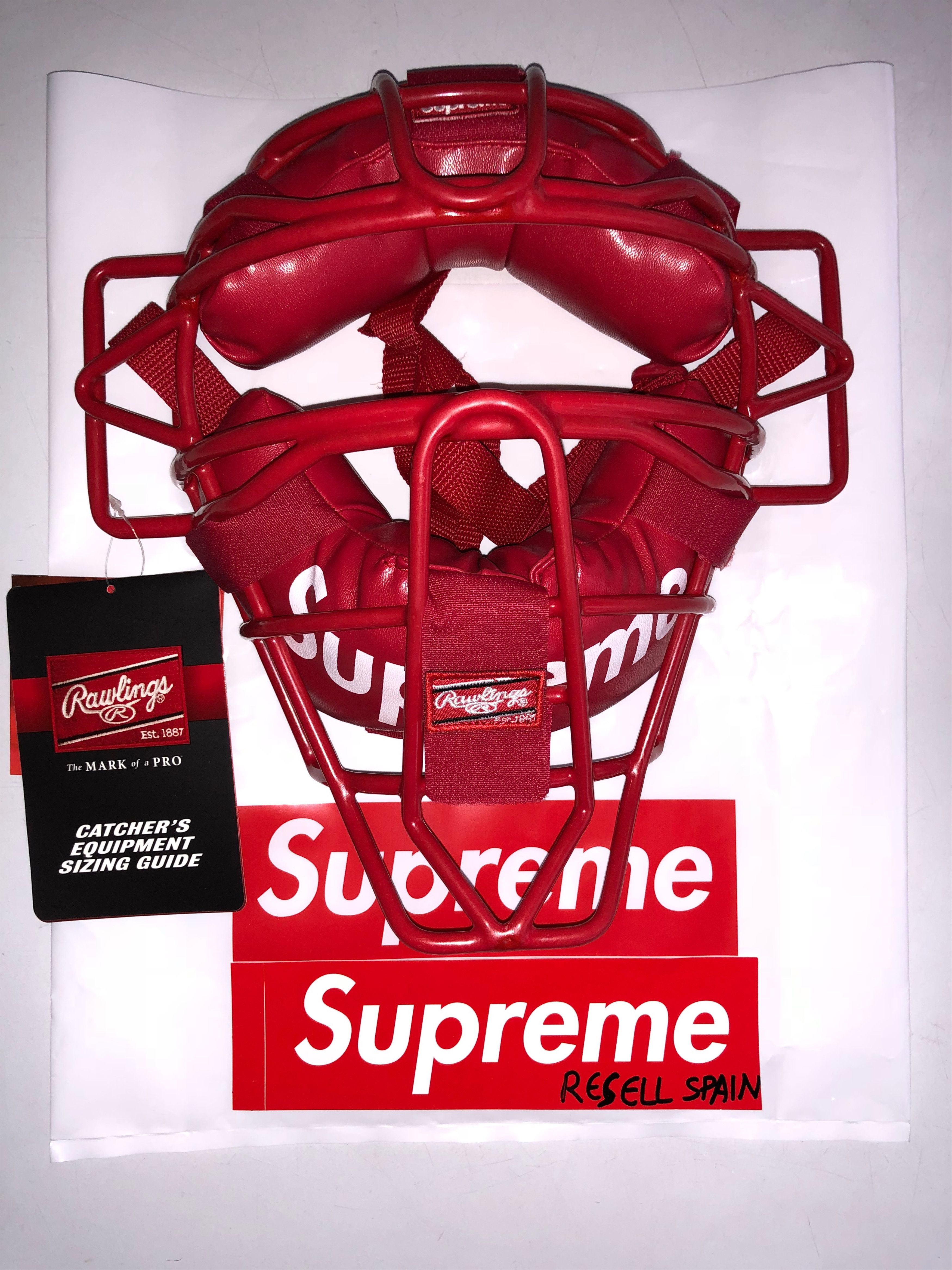 Supreme Supreme x Rawlings Catcher´s Mask | Grailed