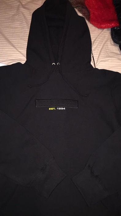 Supreme Embossed Logo Hooded Sweatshirt (SS18) Black Men's - SS18 - US