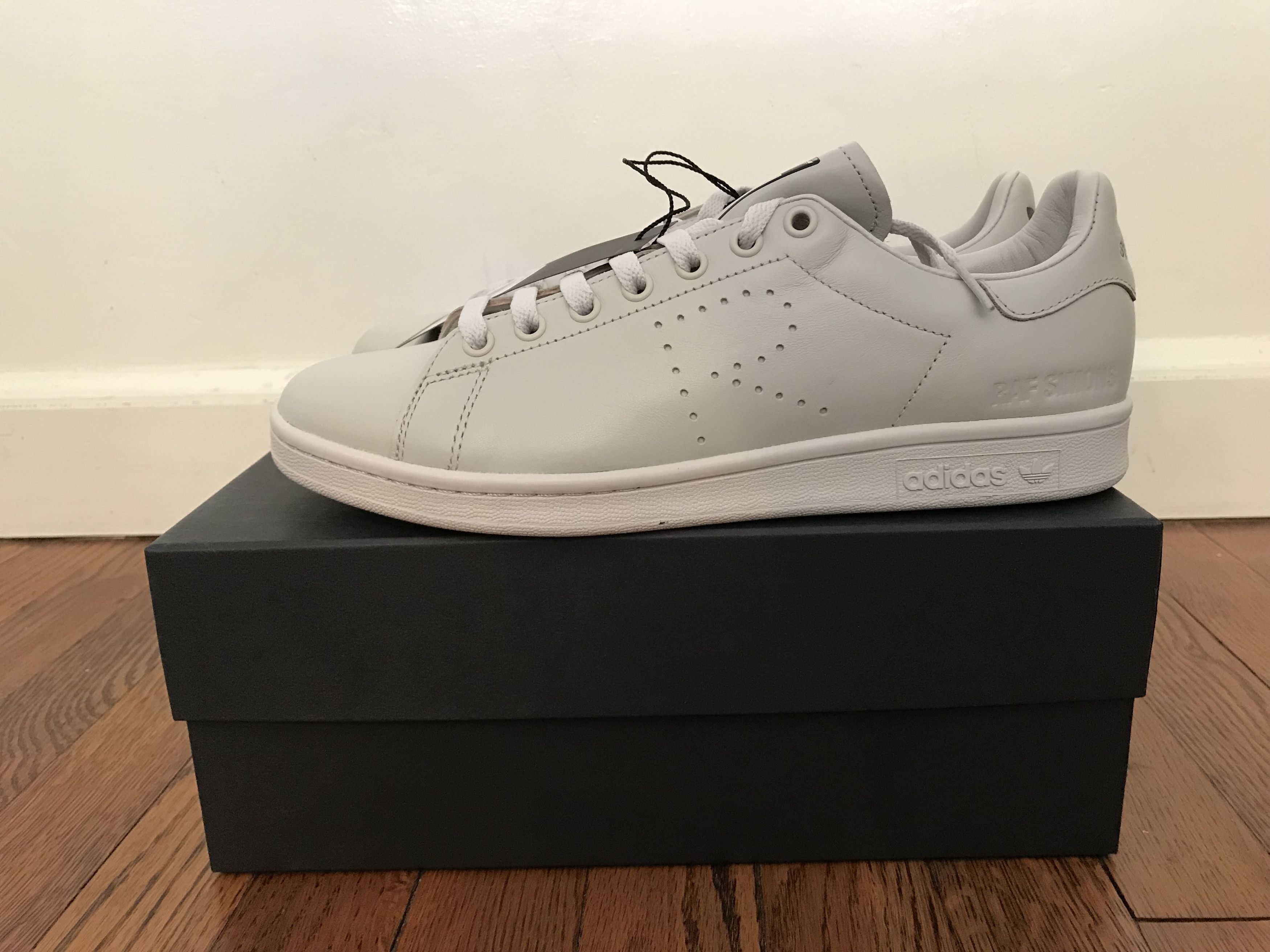 Adidas Raf Simons Raf Simons Stan Smith Sand Light Grey Mist Stone Grailed