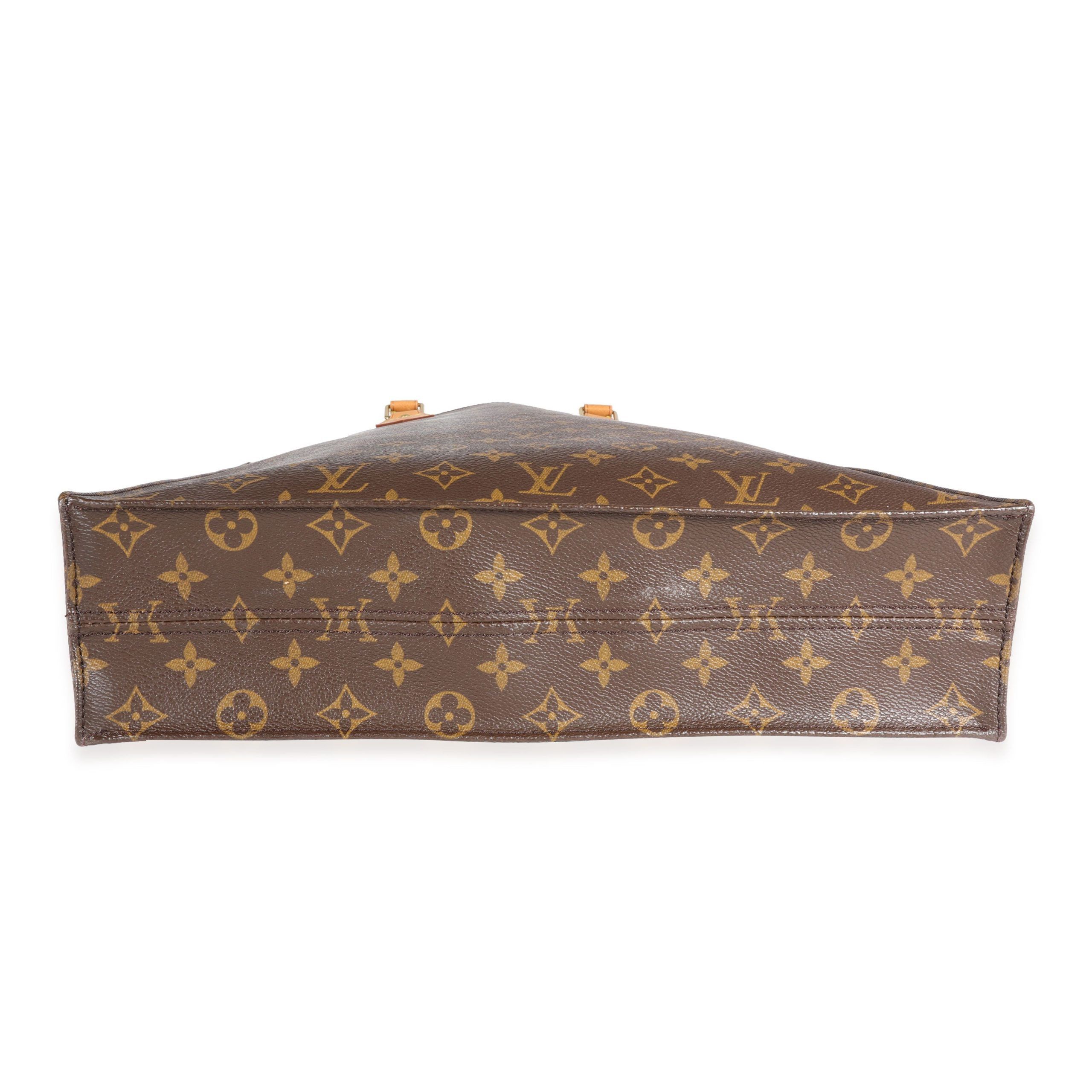 Louis Vuitton Monogram Canvas Sac Plat