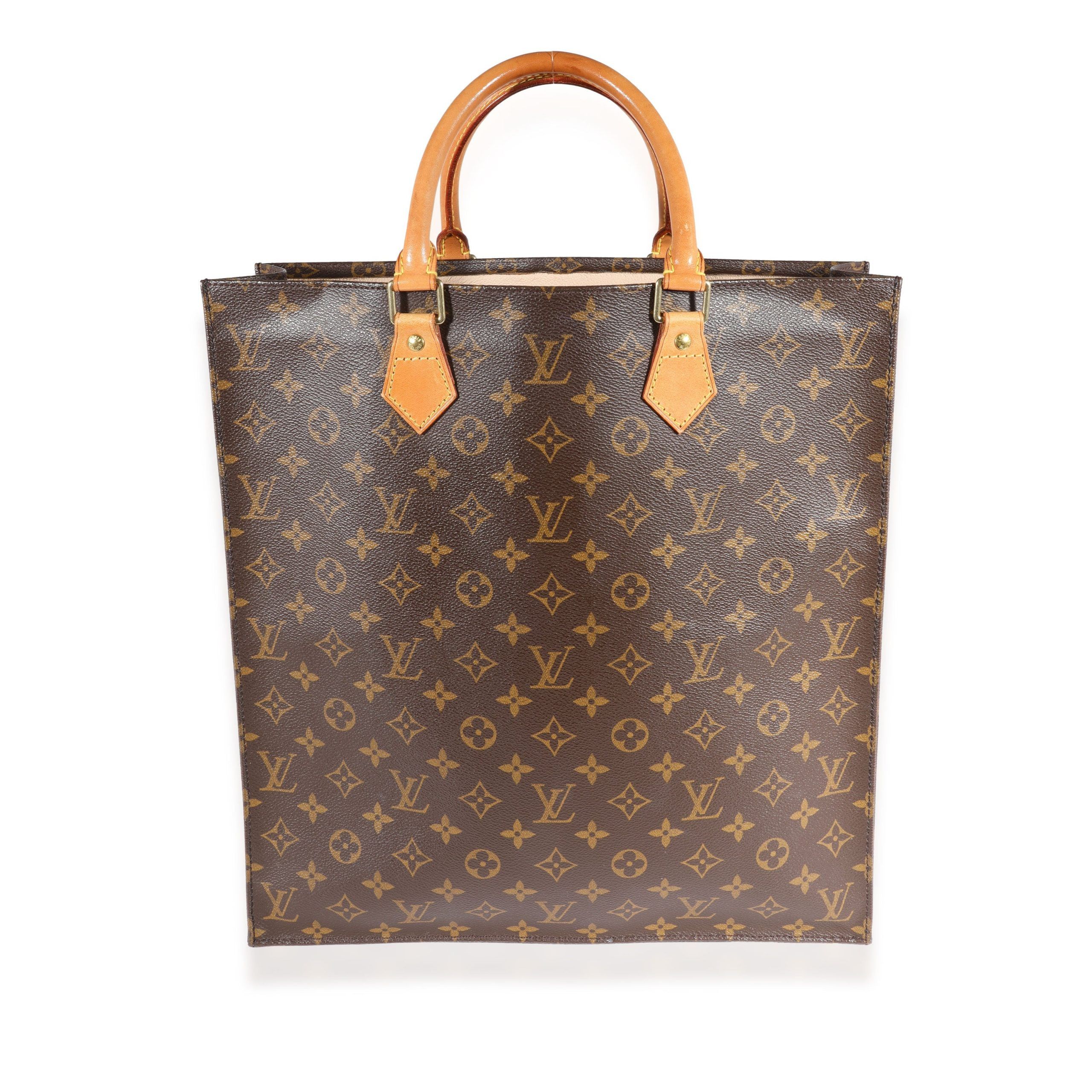 Louis Vuitton Monogram Canvas Sac Plat